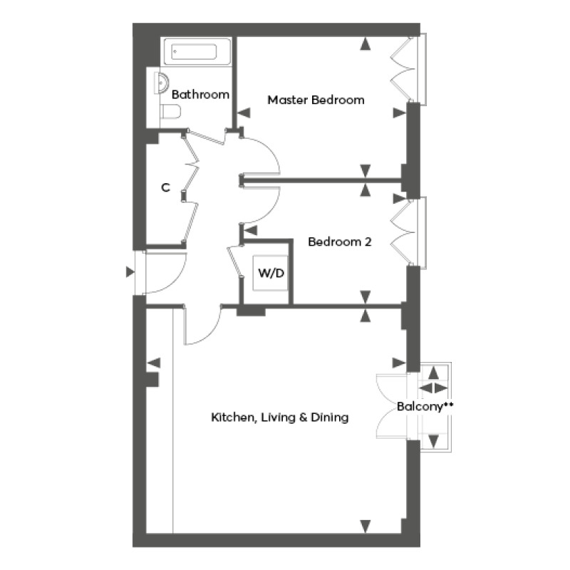 392, Hepworth Place, Walthamstow floorplan