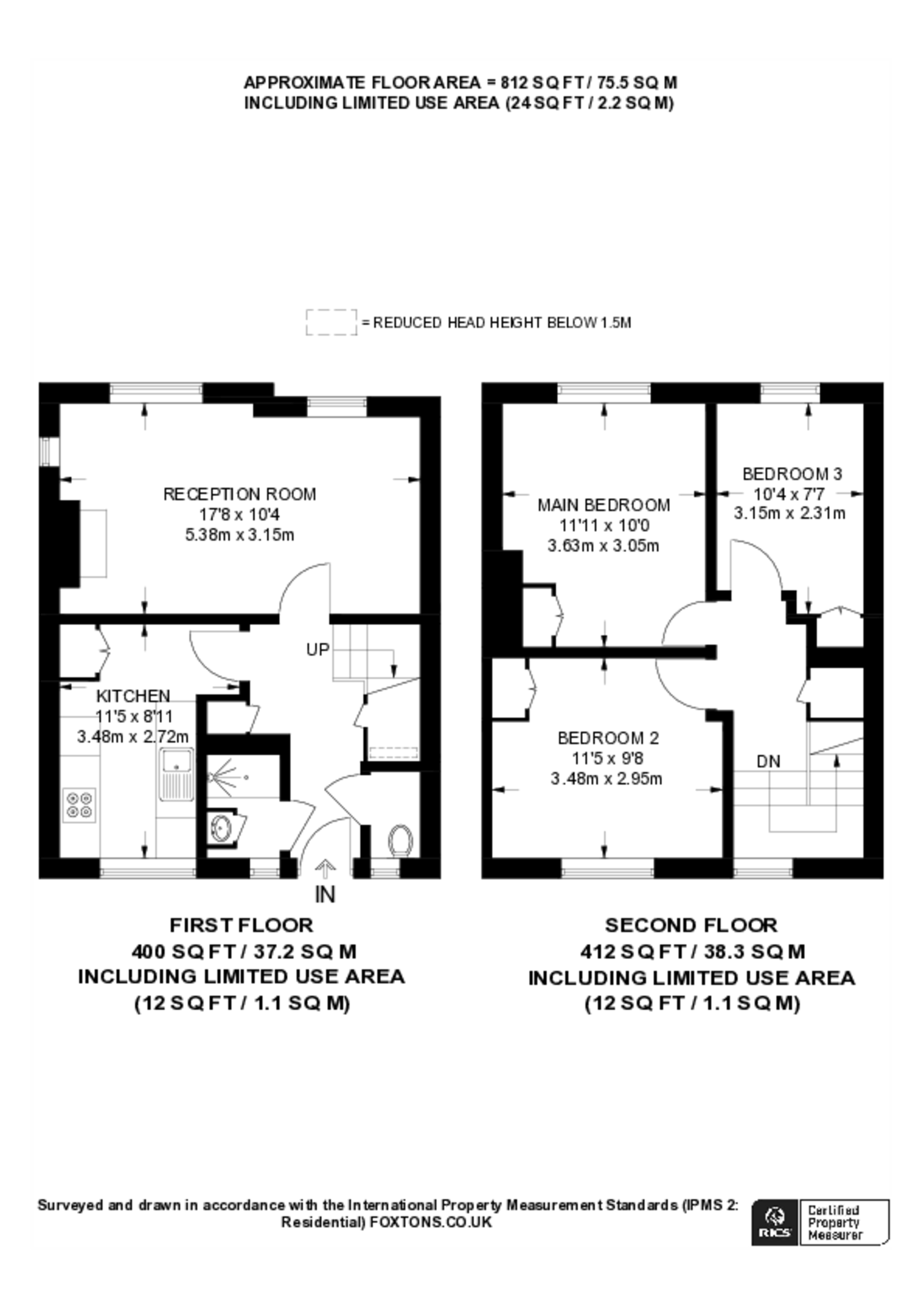Aubyn Square, Roehampton floorplan