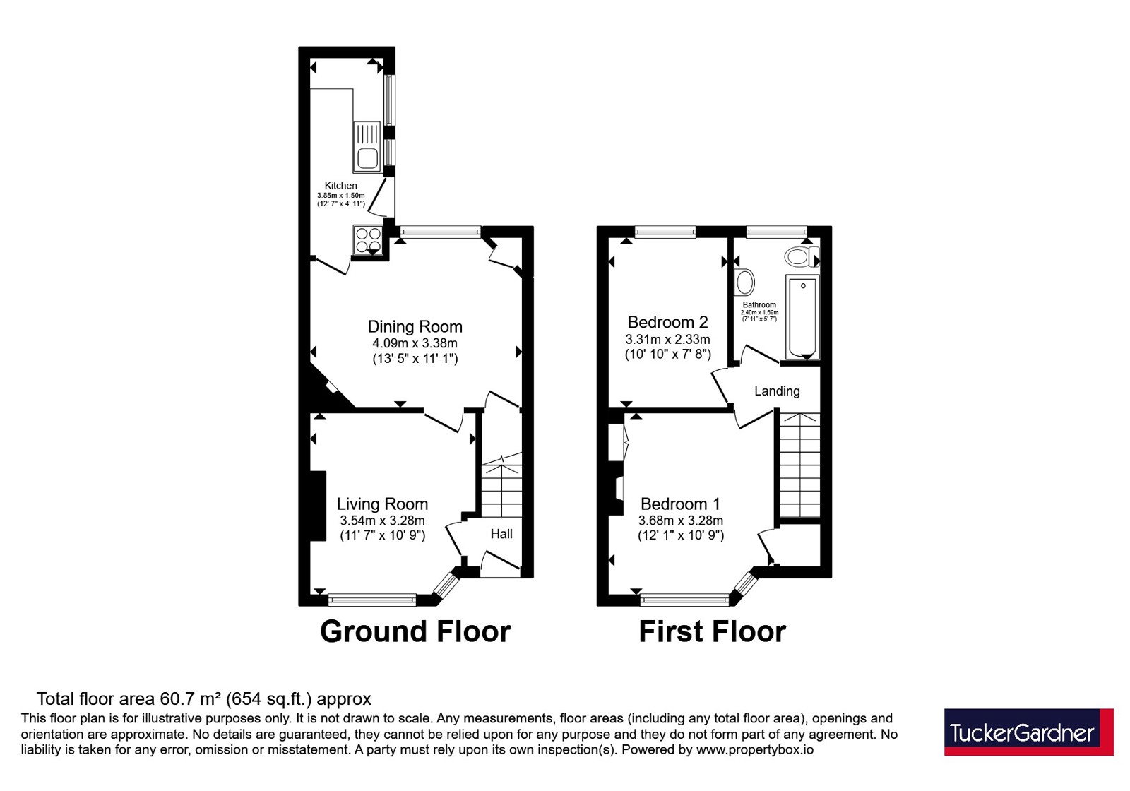35, Brampton Road, Cambridgeshire floorplan