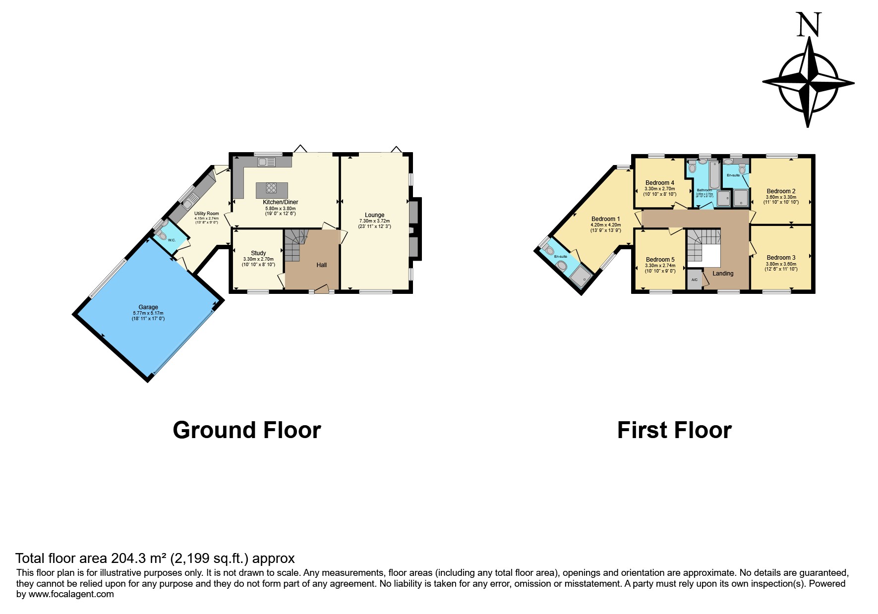 Yew Trees, Rickerscote Road, Stafford floorplan