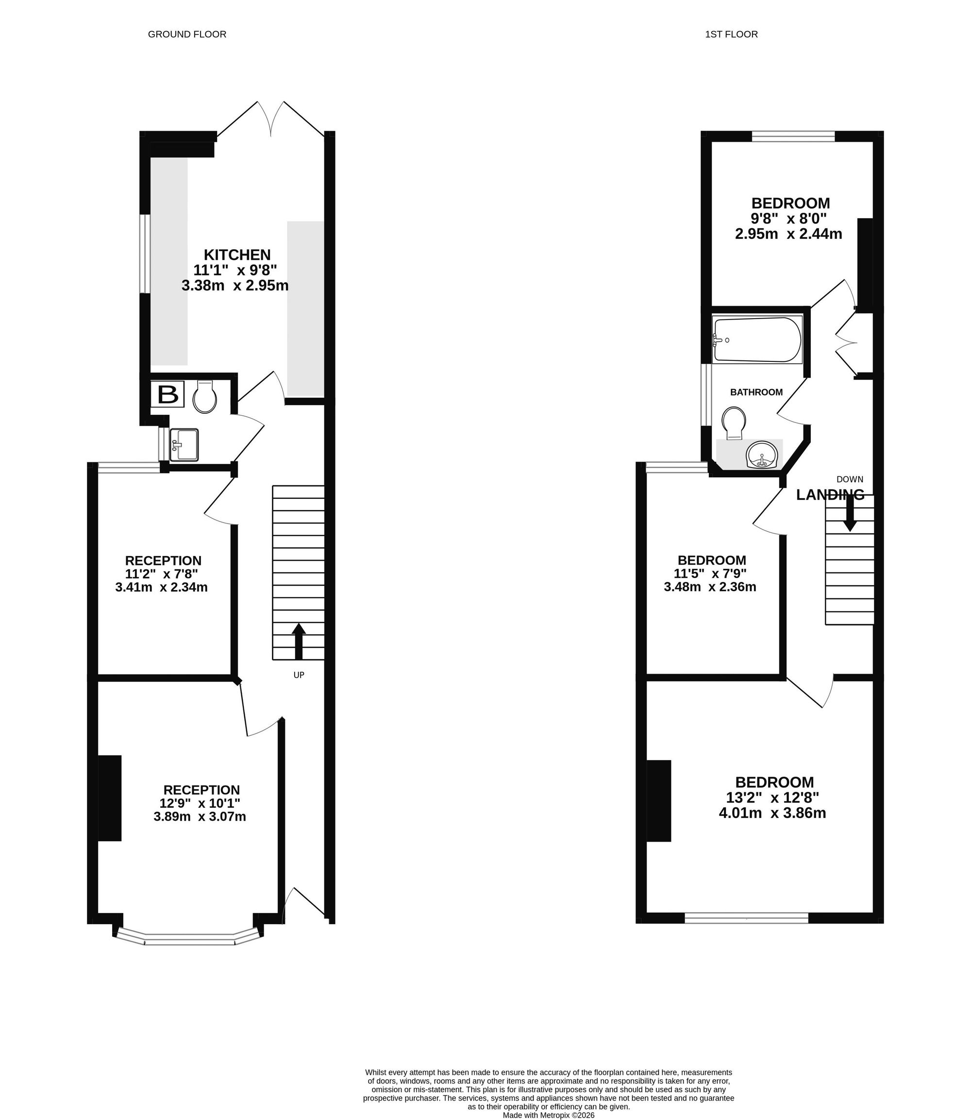 92 Grayshott Road, Southsea floorplan