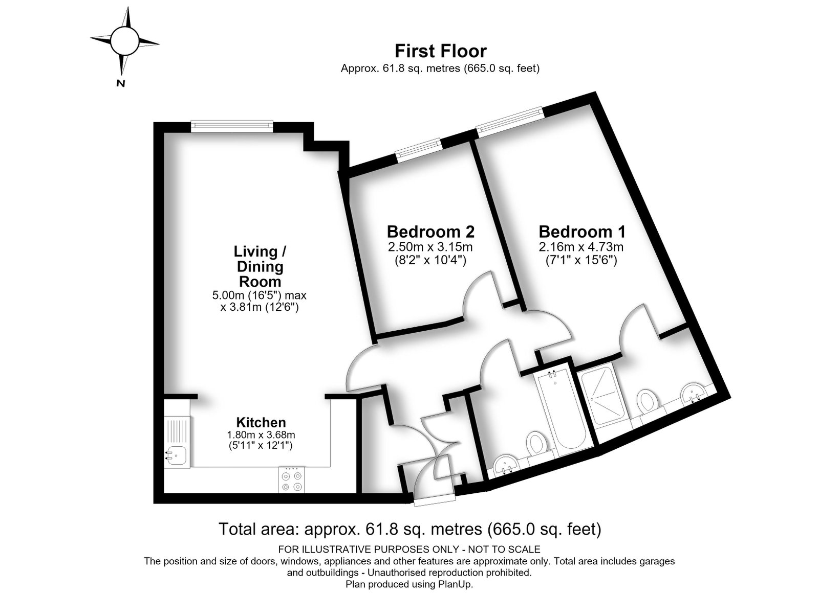 Lockhart Road, Watford floorplan
