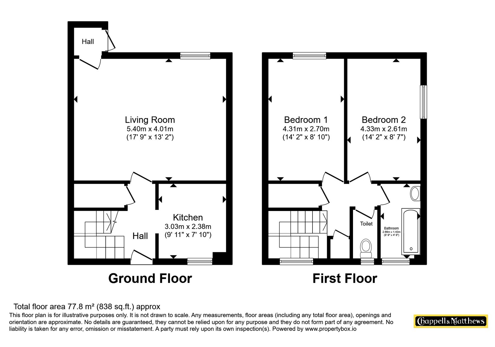 85, Southwood Avenue, Bristol floorplan