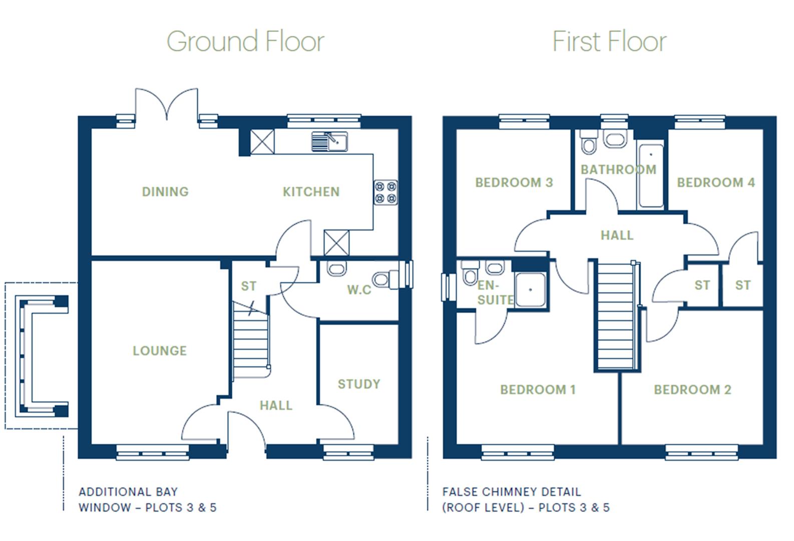 Plot 14, Meadow View Close, Burnley floorplan