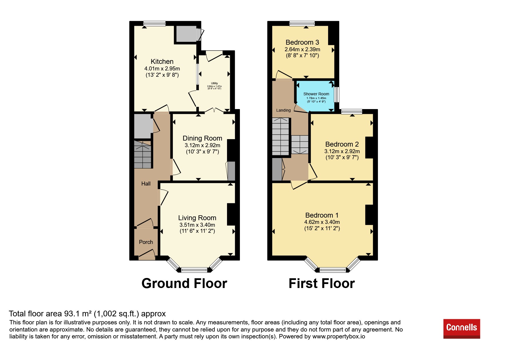 17, Monkswell Road, Exeter floorplan