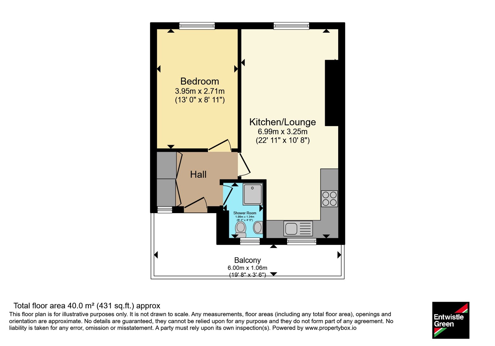 124, Minster Court, Merseyside floorplan