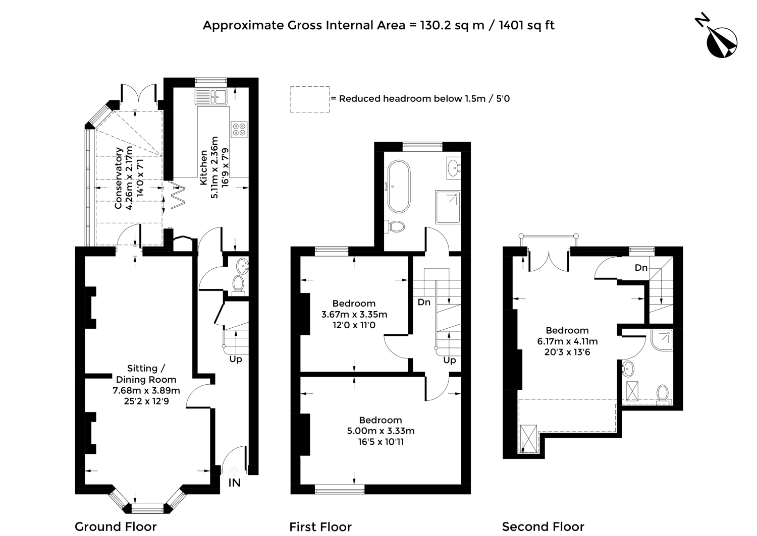 19, Warneford Road, Oxford floorplan
