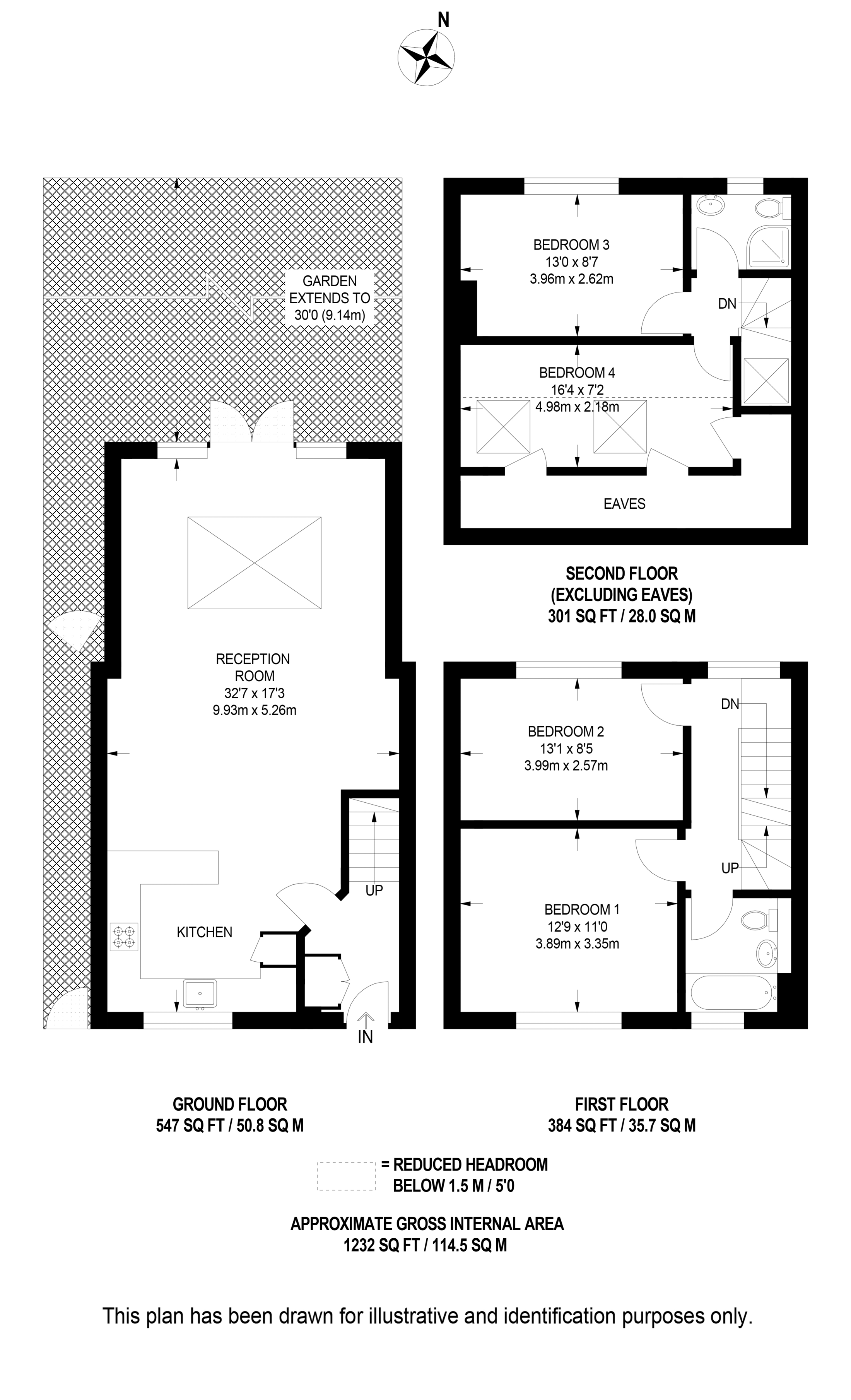 Salem Place, Central Croydon floorplan