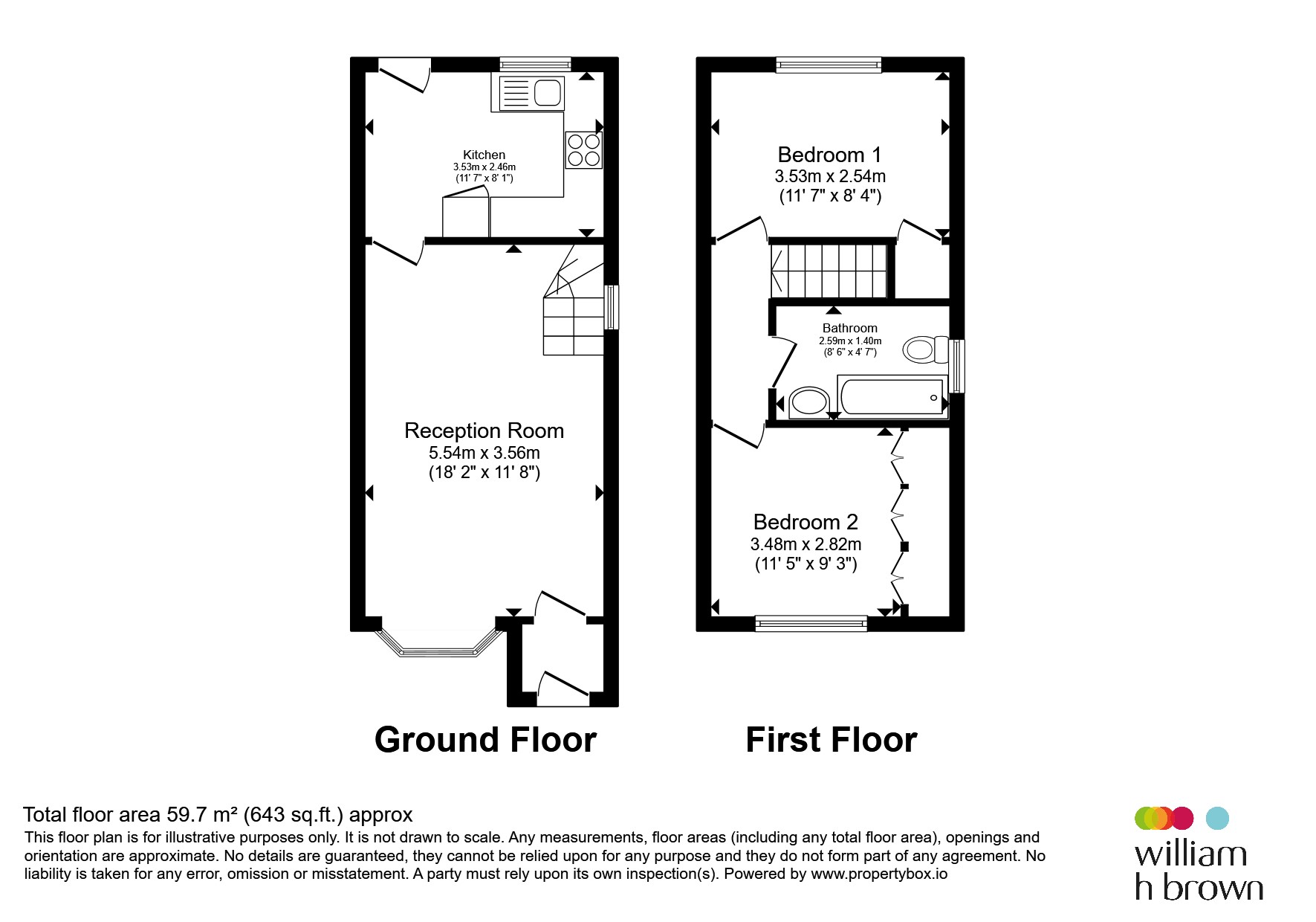 Bagnall Road, Nottingham floorplan