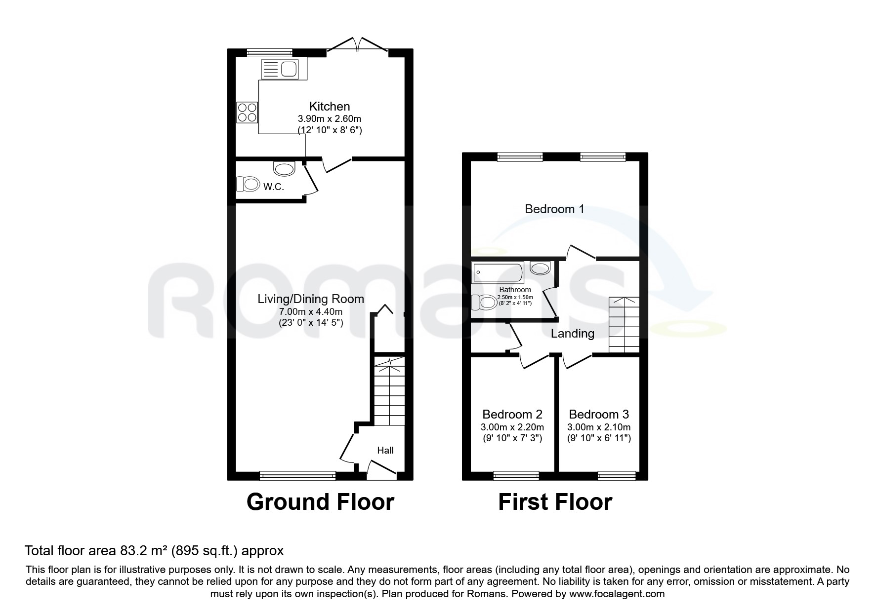 4, Wykeham Close, West Drayton floorplan