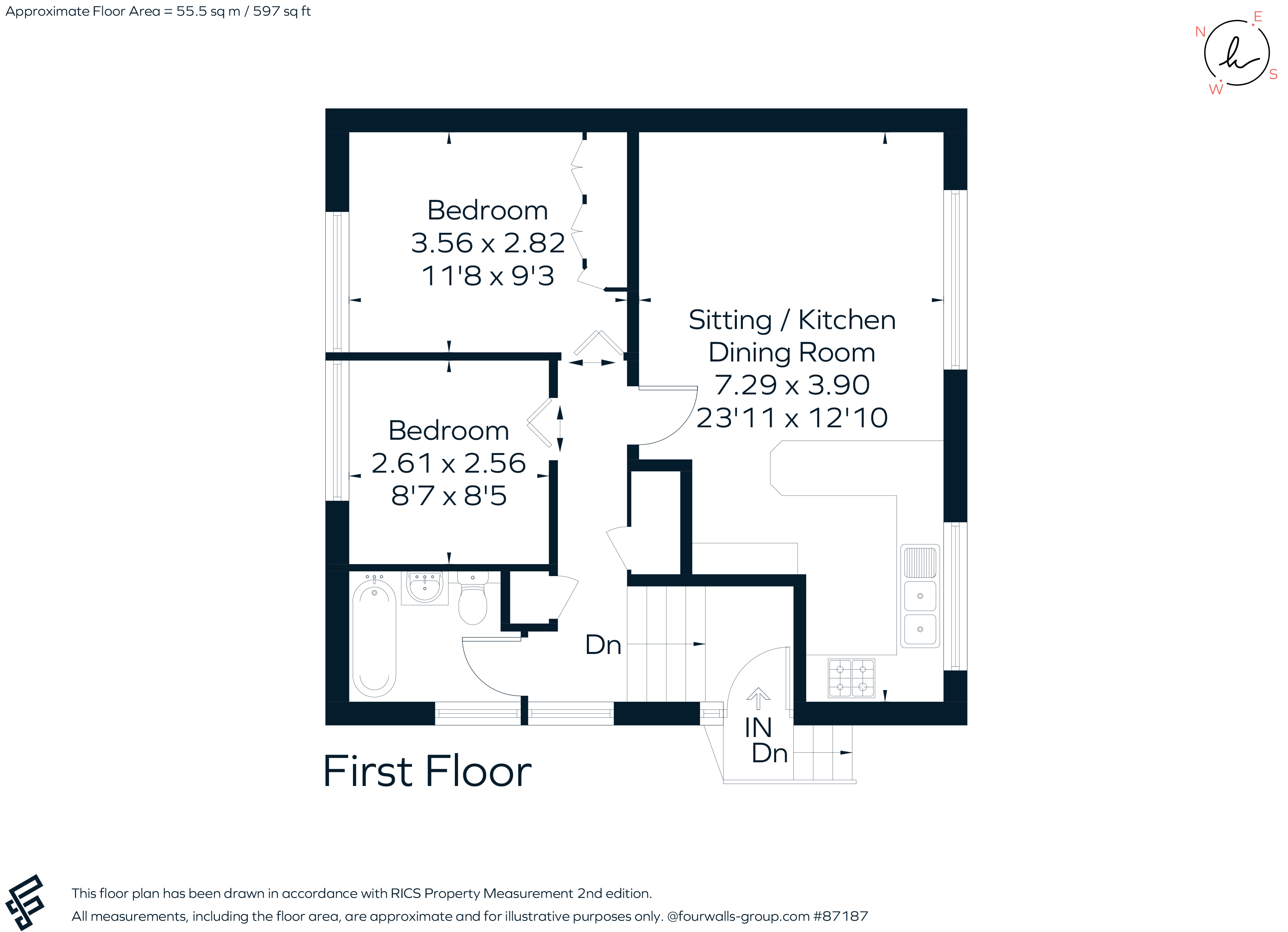 21, Hill Close, Harpenden floorplan