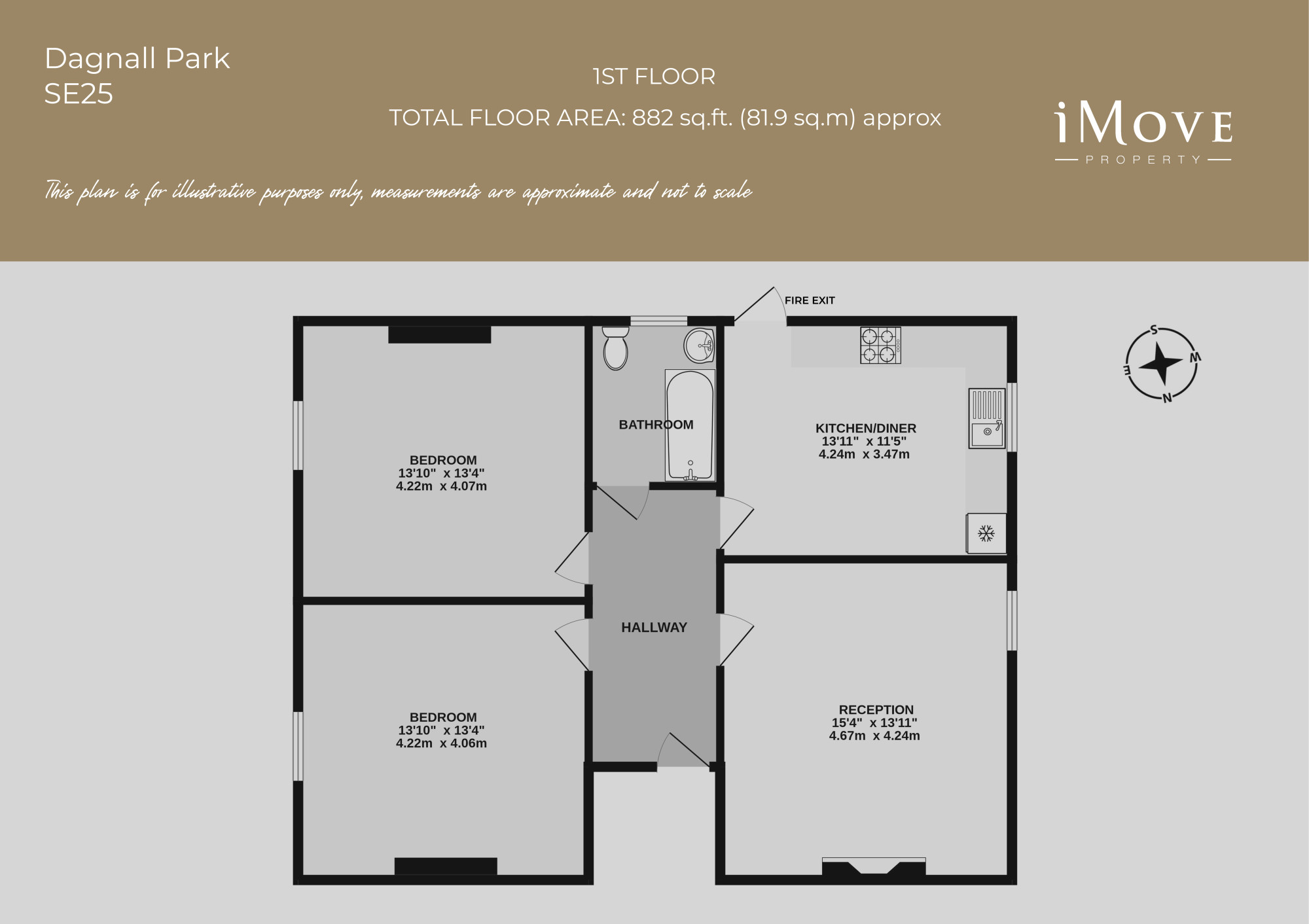 Dagnall Park, London floorplan