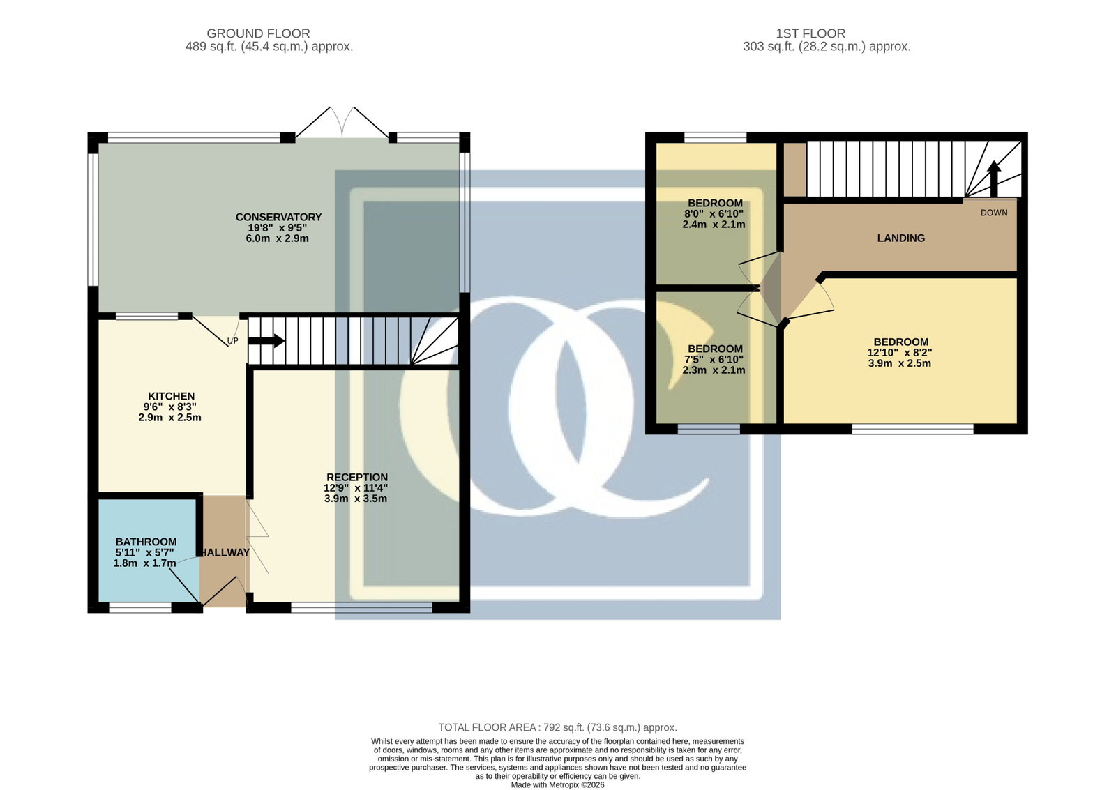 Barton Road, Nuneaton floorplan