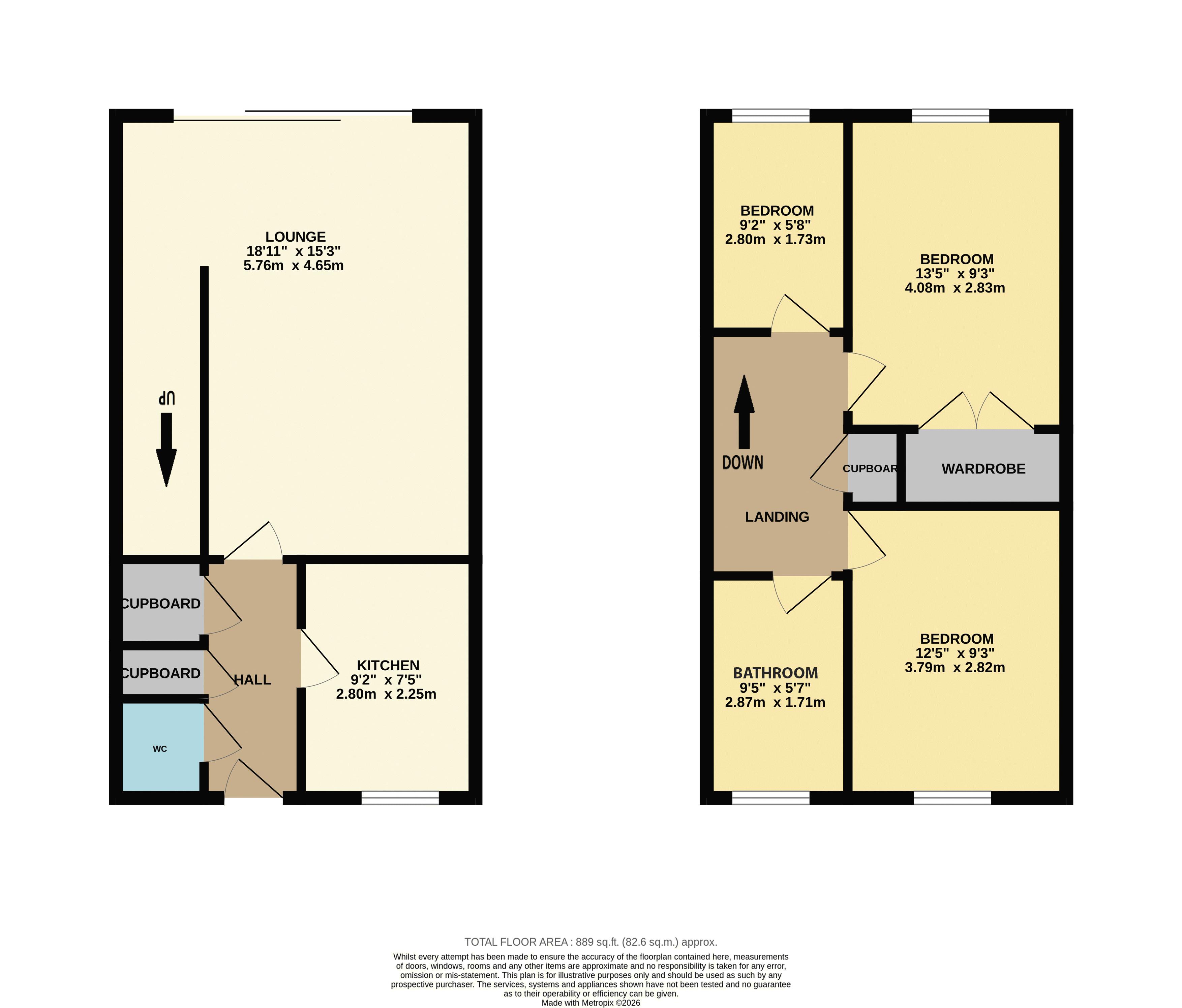10, Crownfield, Broxbourne floorplan