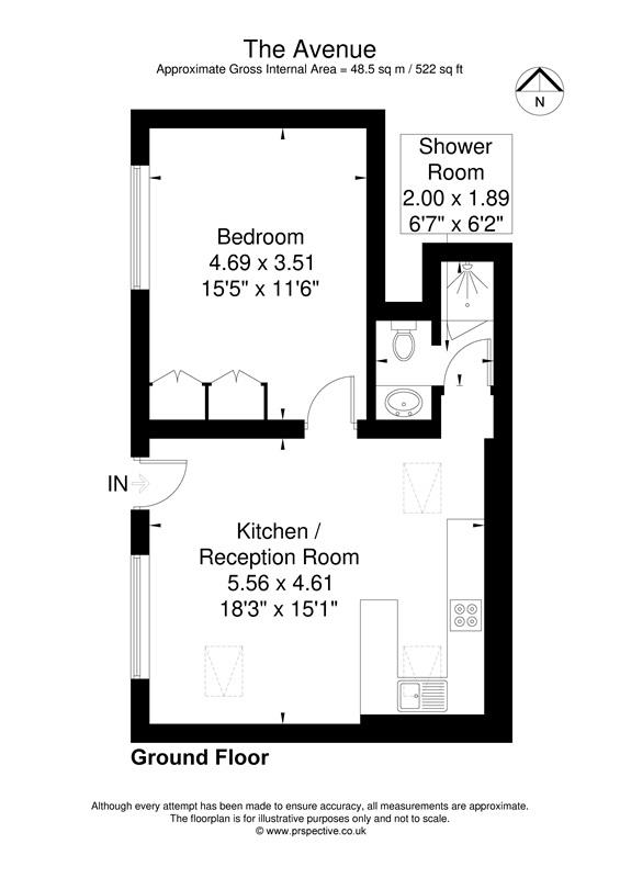 The Avenue, Chiswick floorplan