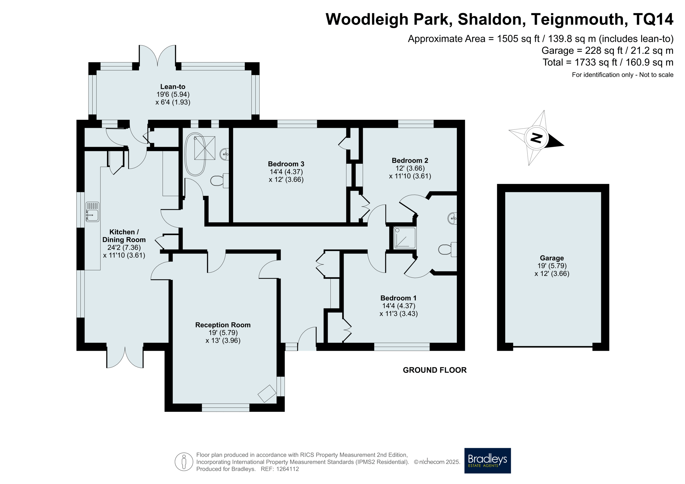 10, Woodleigh Park, Devon floorplan