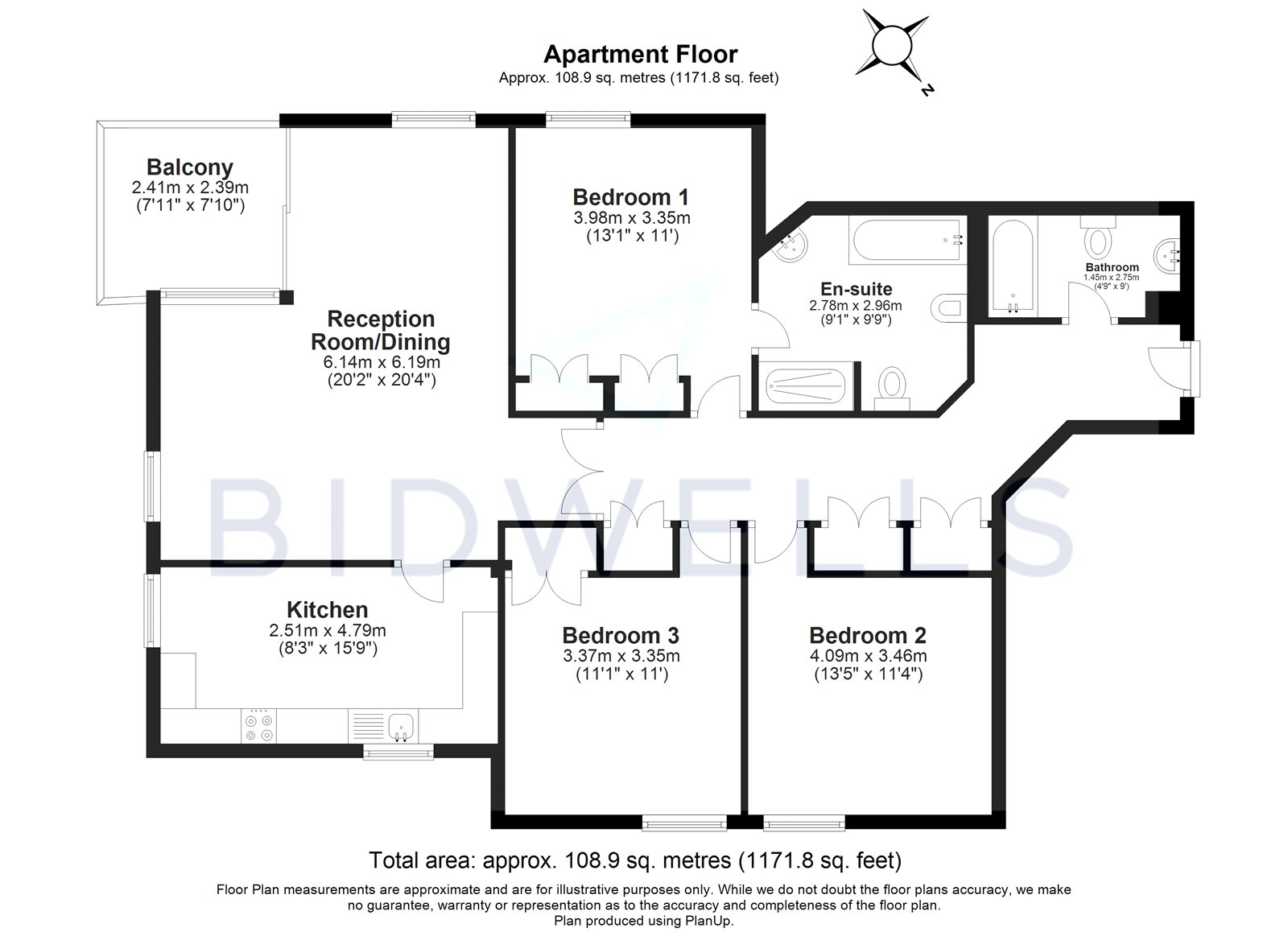 Flat 7,, The Oasthouse, Cambridgeshire floorplan