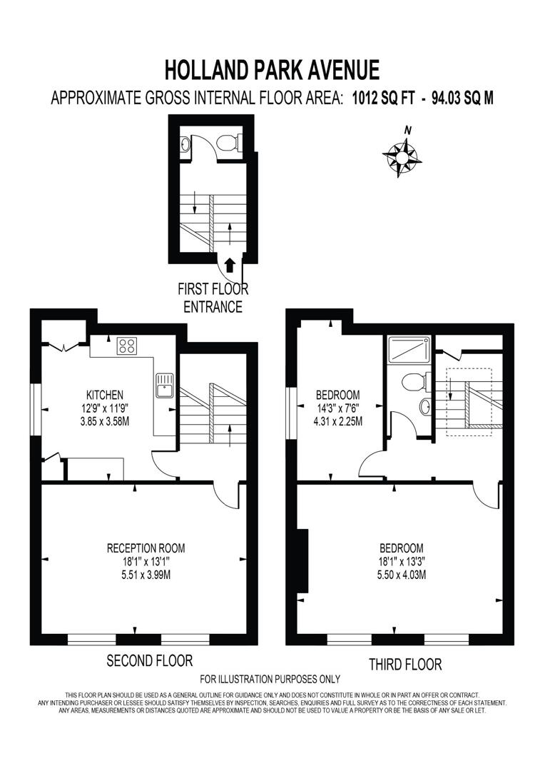Holland Park Avenue, London, Royal Borough of Kensington and Chelsea floorplan