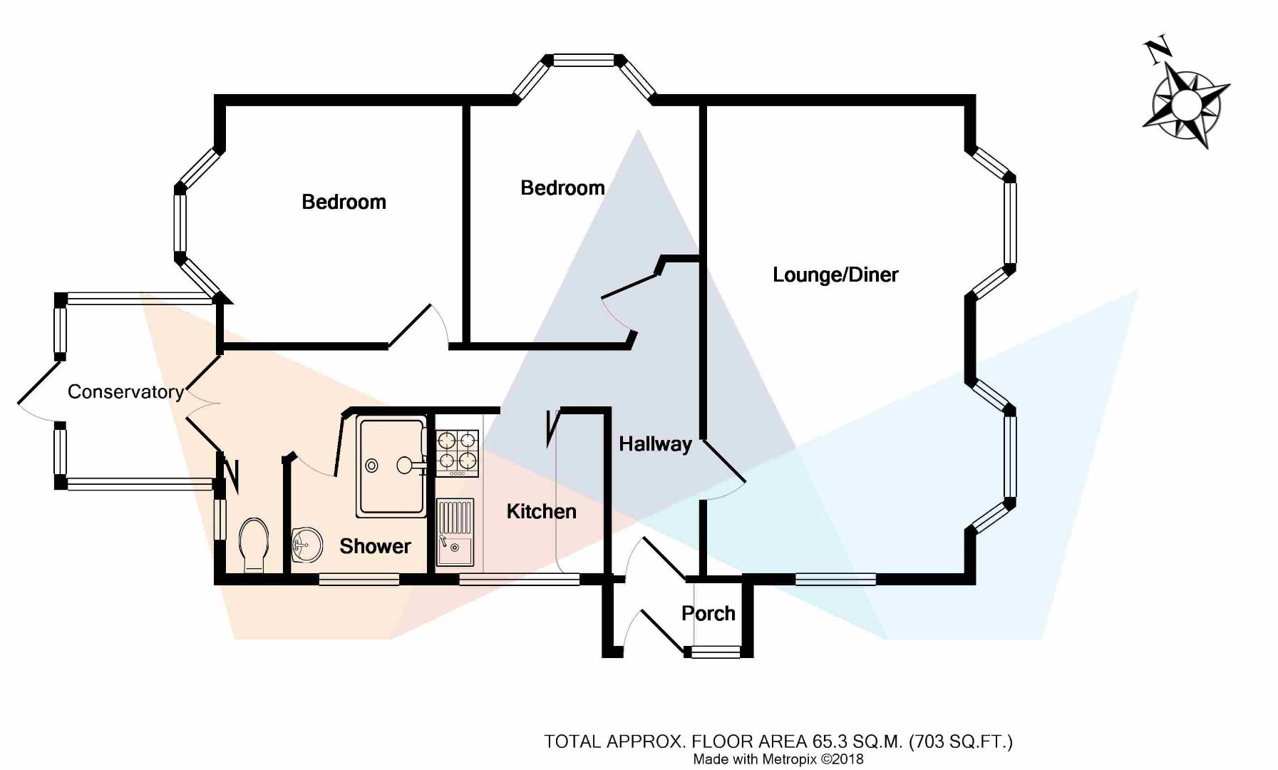 2 Bedrooms Detached bungalow for sale in Share & Coulter Road, Chestfield, Whitstable CT5