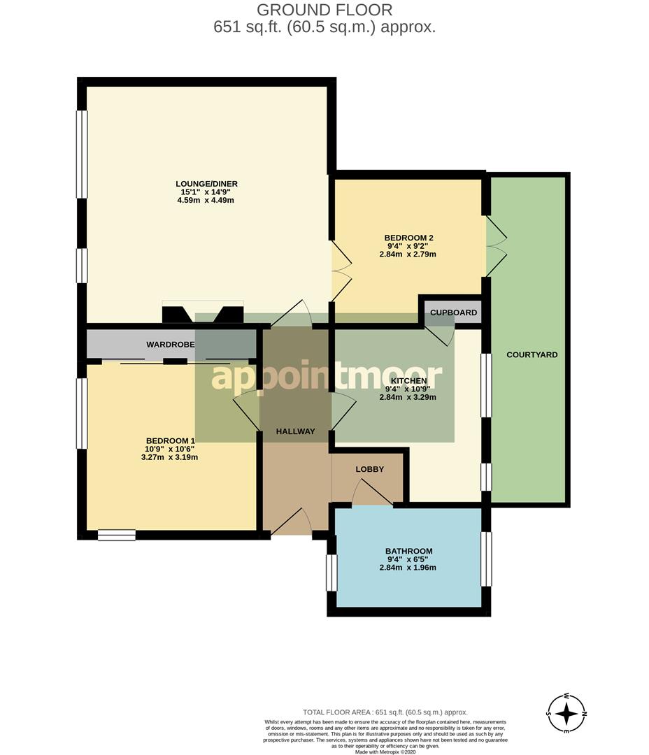 67b, Grand Parade, Leigh-On-Sea floorplan