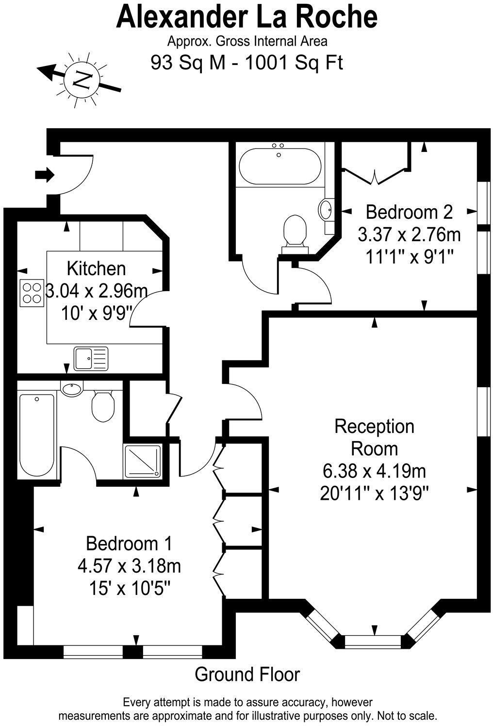 Flat 5,, Alexander Laroche Court, Richmond floorplan