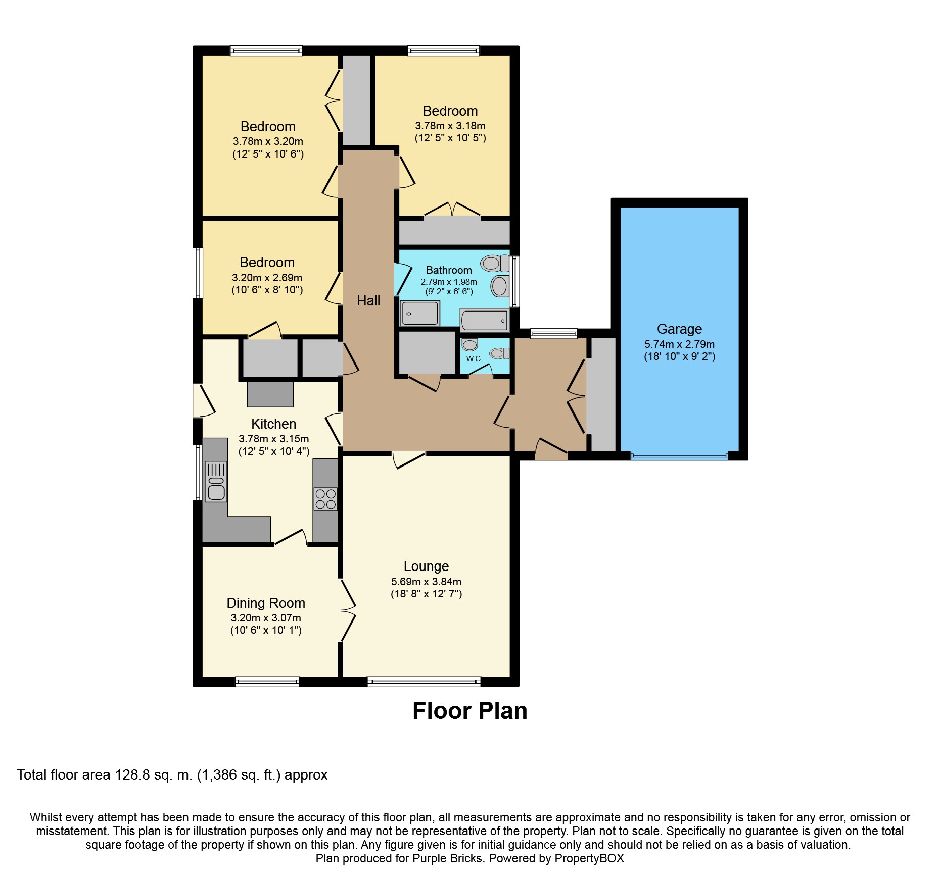 3 Bedrooms Detached bungalow for sale in Marquis Drive, Clackmannan FK10