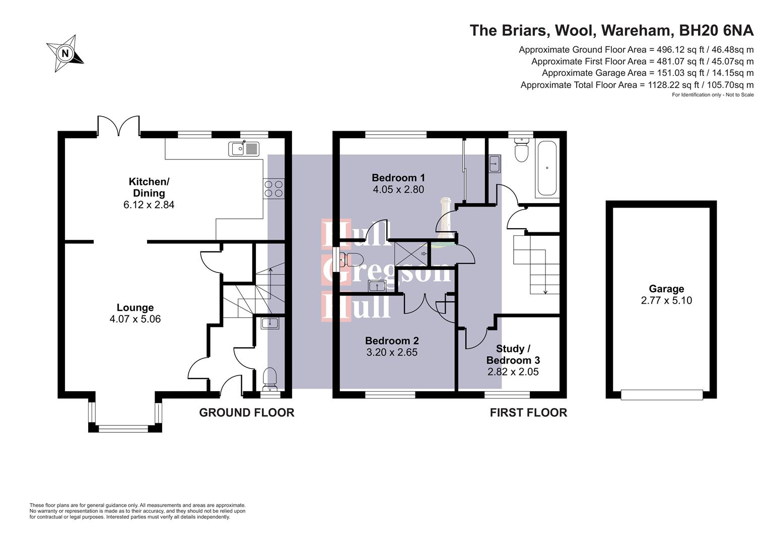 54, The Briars, Wareham floorplan