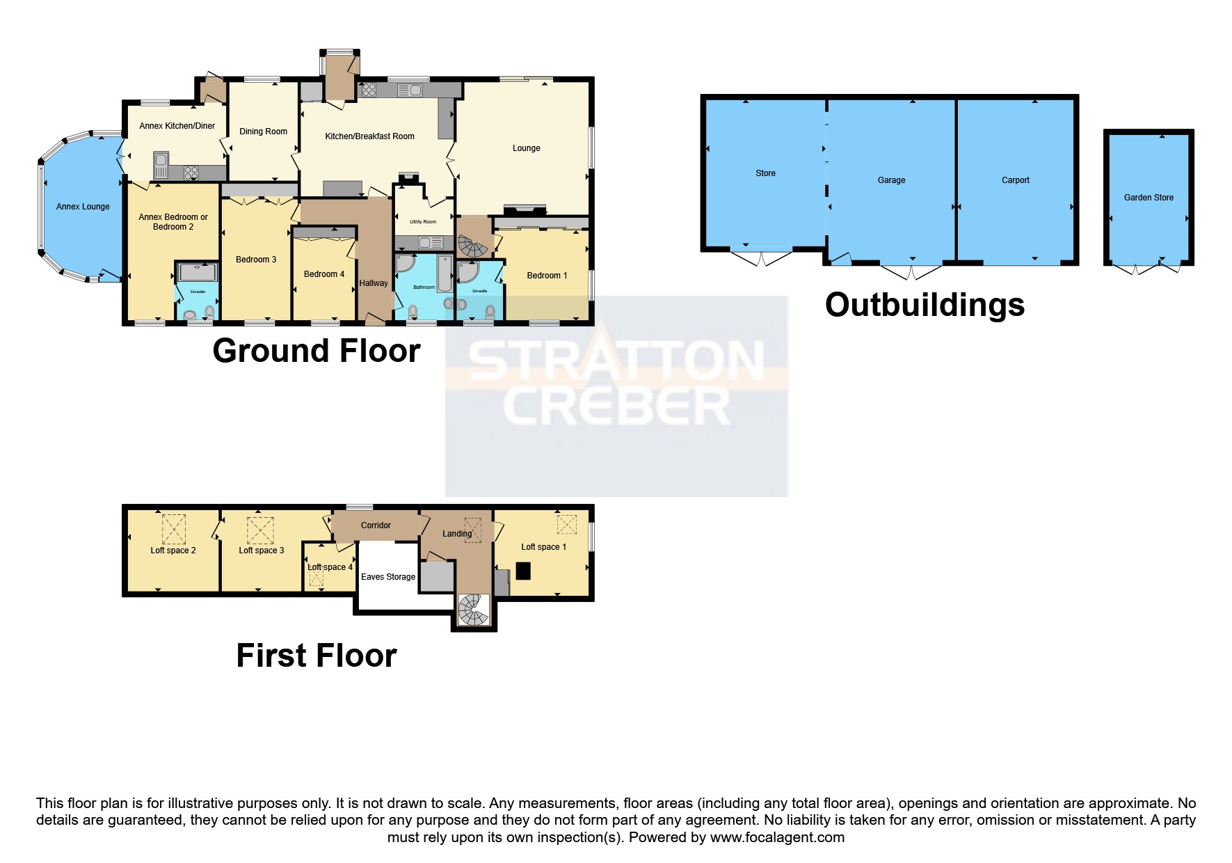 Tregarth,, Pelynt, Cornwall floorplan