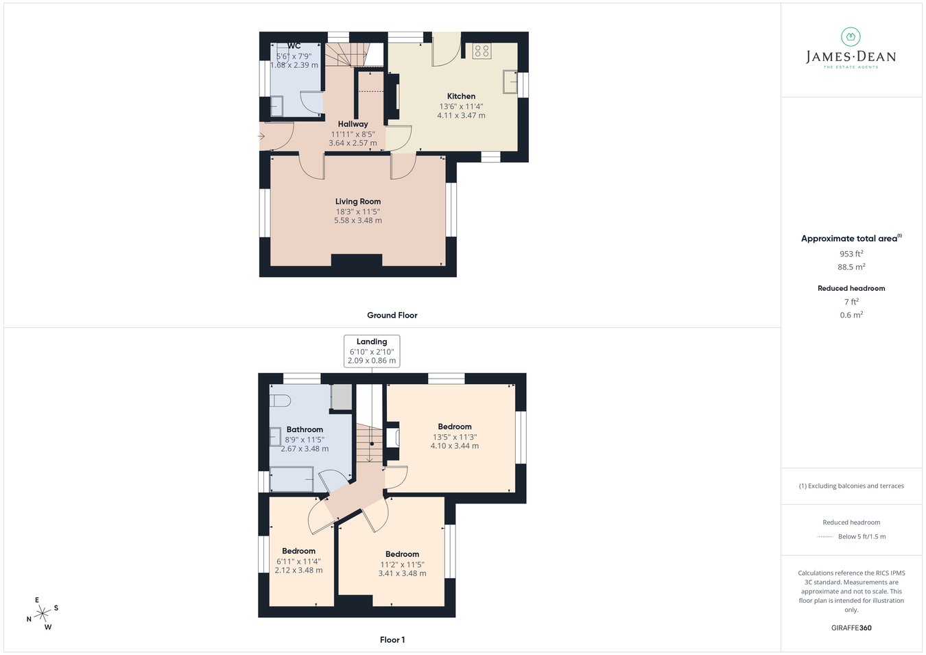 19, Springfield Road, Ross-on-Wye floorplan