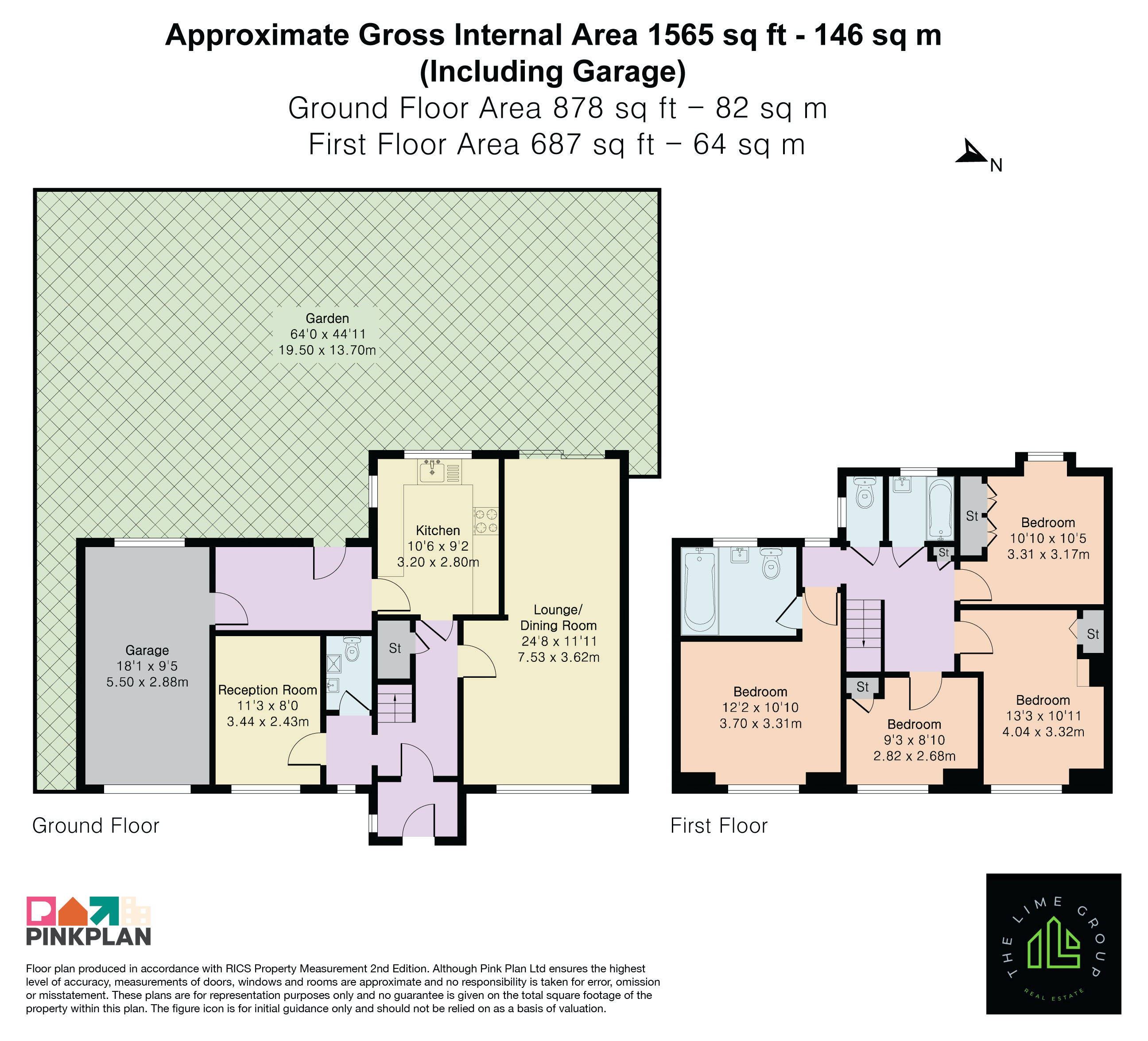 95, Oakwood Drive, St Albans floorplan