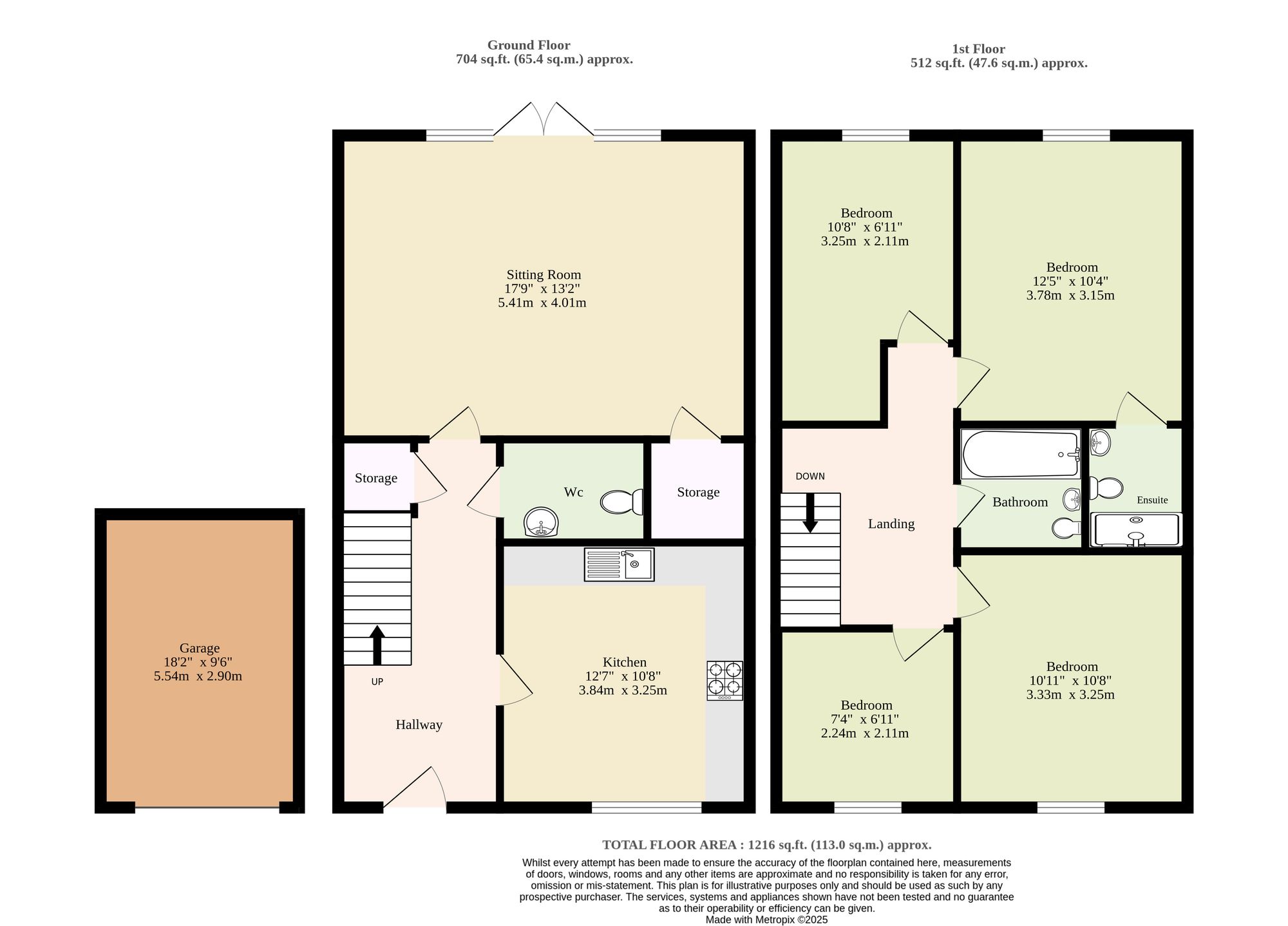11 Silver Birch Road, Dereham floorplan