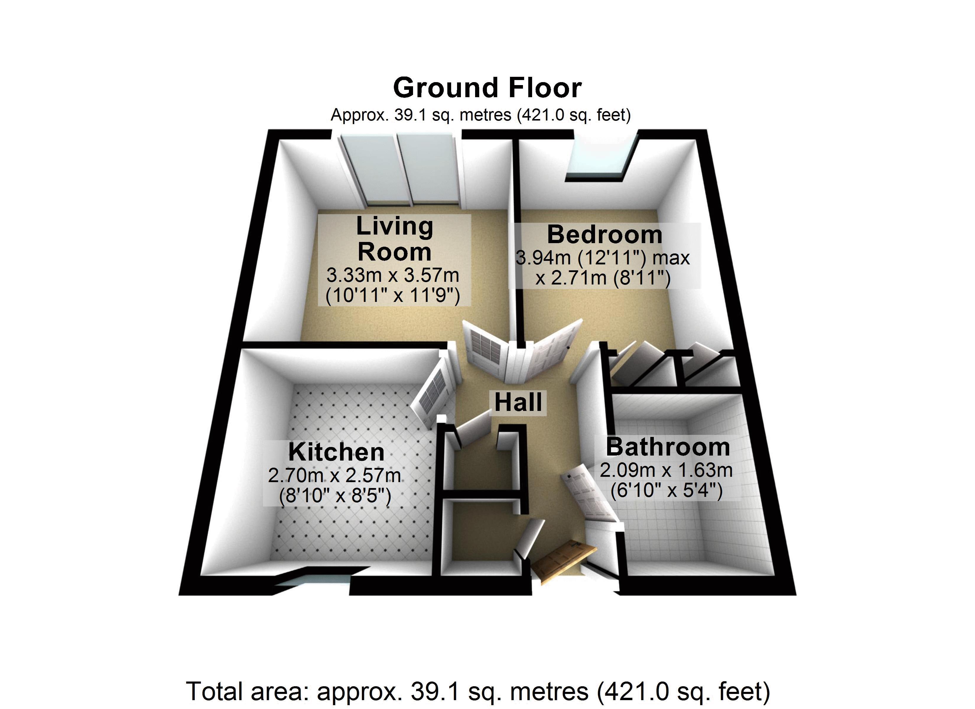 29 Chancery Court, Downs Avenue, Dartford floorplan