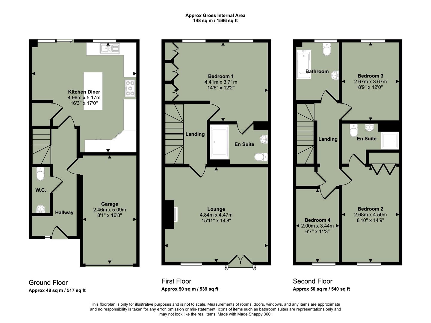 9, Cambrian Grove, Cardiff floorplan