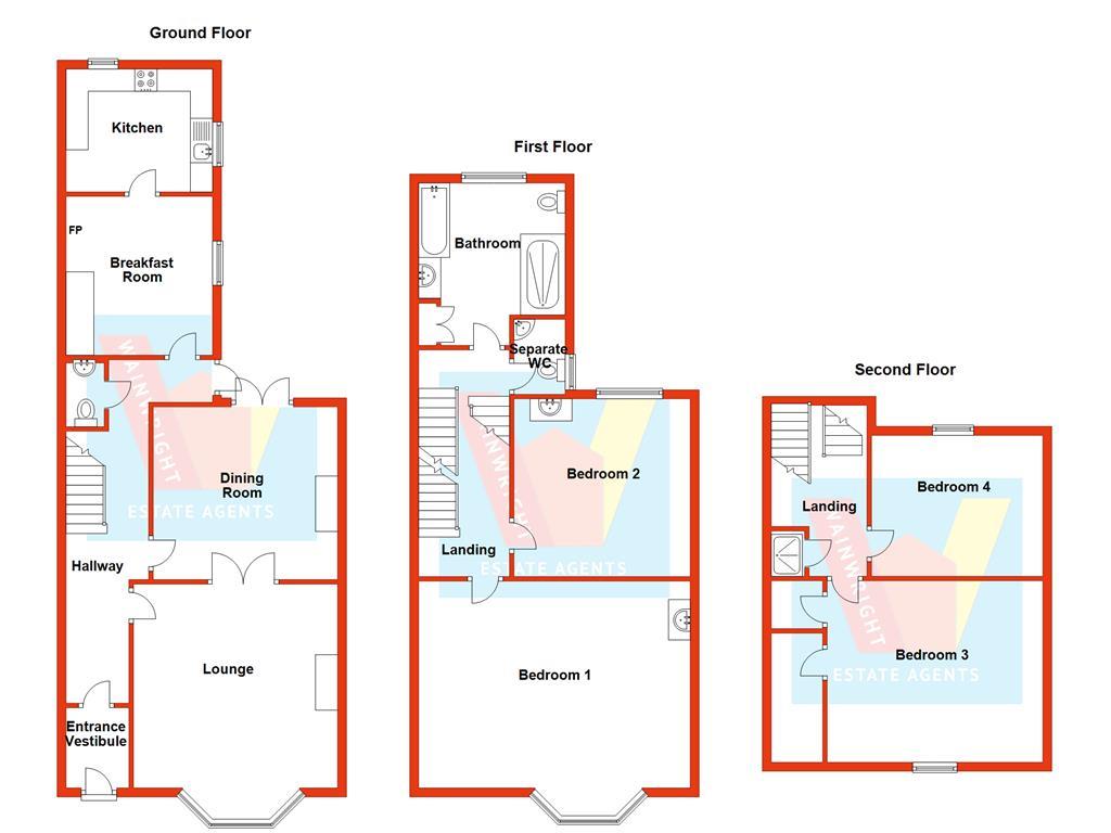 St. Stephens Road, Saltash PL12, 4 bedroom terraced house for sale