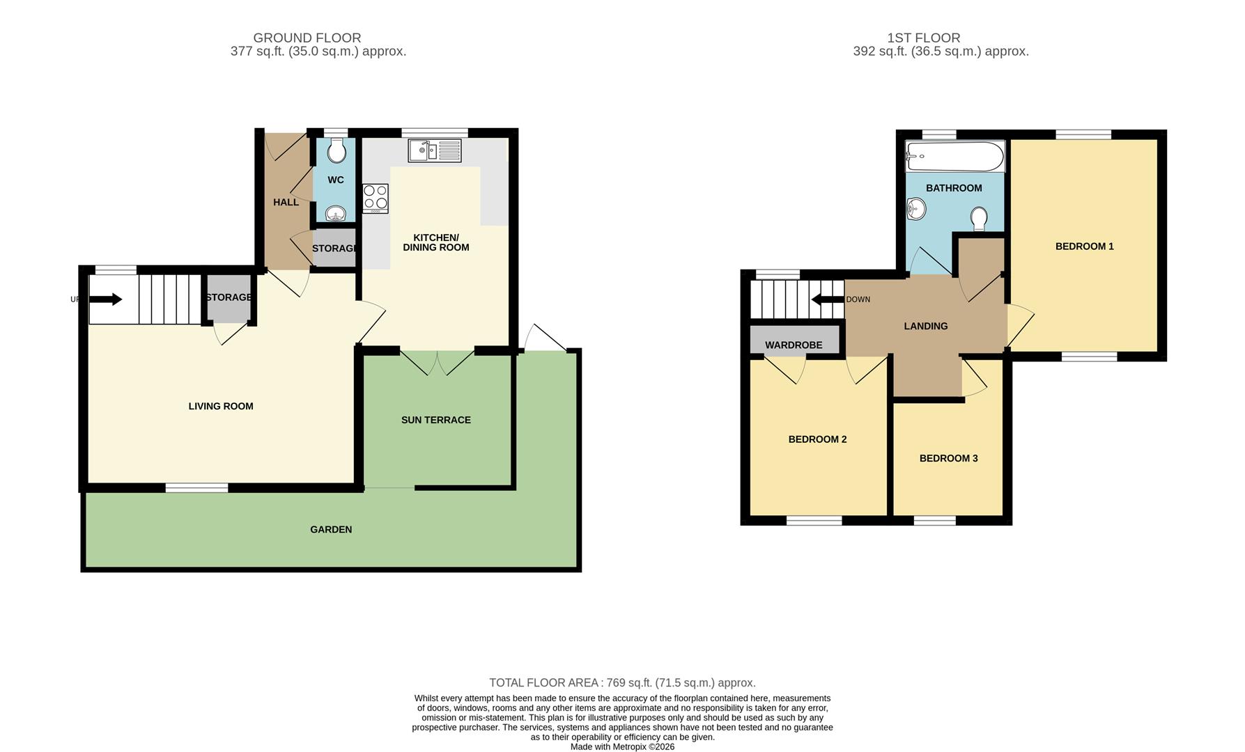 4, Rosina Way, Penwithick floorplan