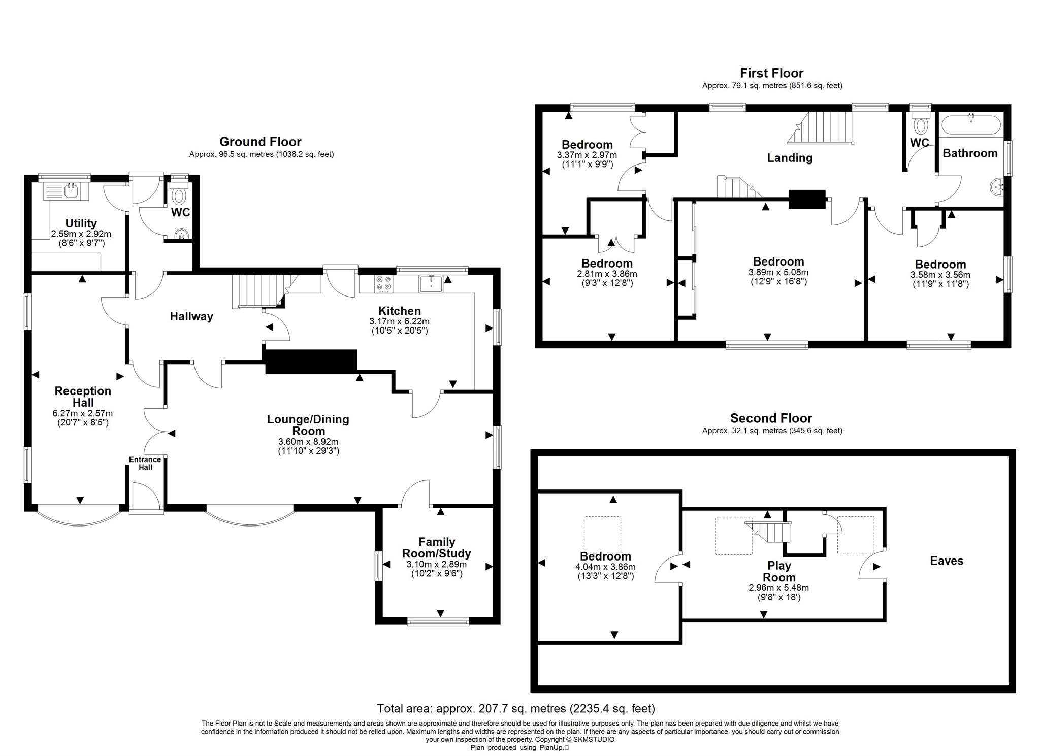 Chestnut House, Hollybush Close, Berkhamsted floorplan