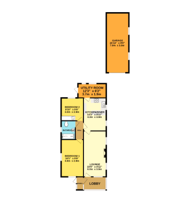 25, Hawkesley Crescent, Birmingham floorplan
