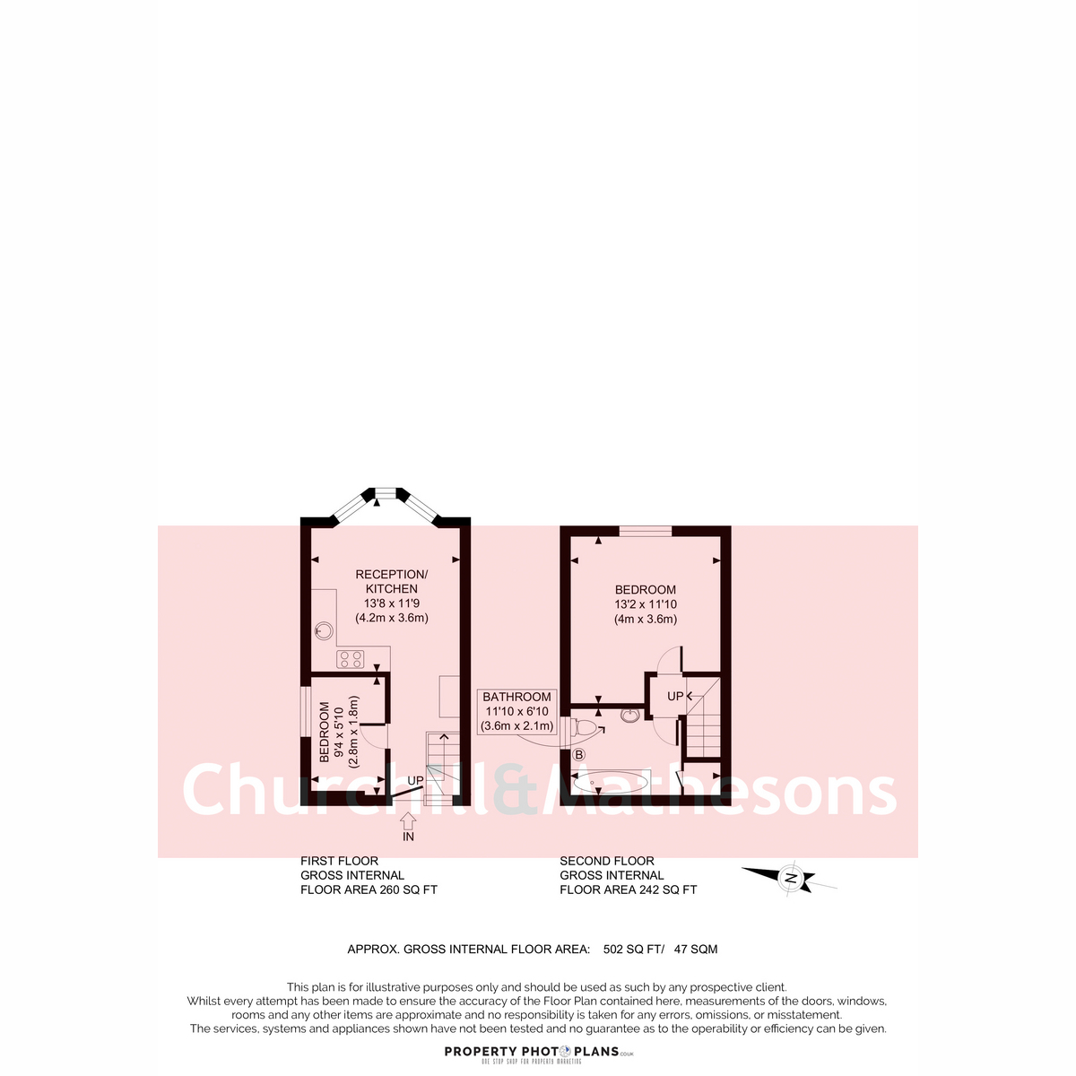 40C, Sellons Avenue, London floorplan