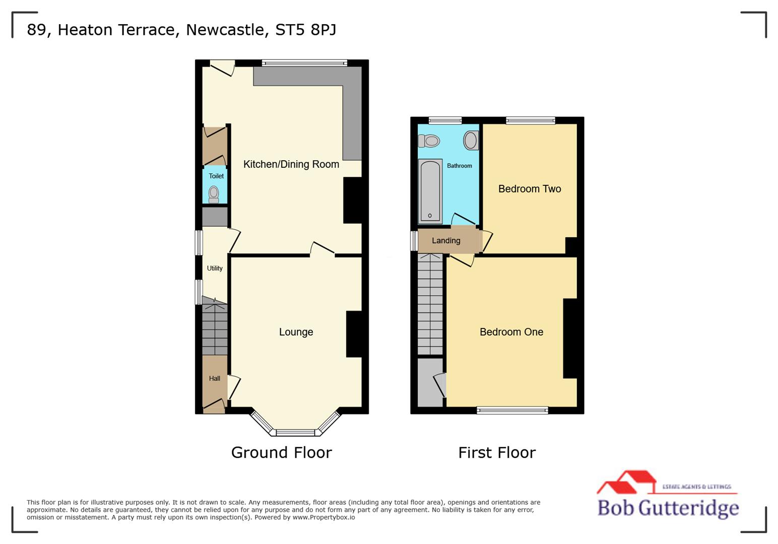 89, Heaton Terrace, Newcastle floorplan