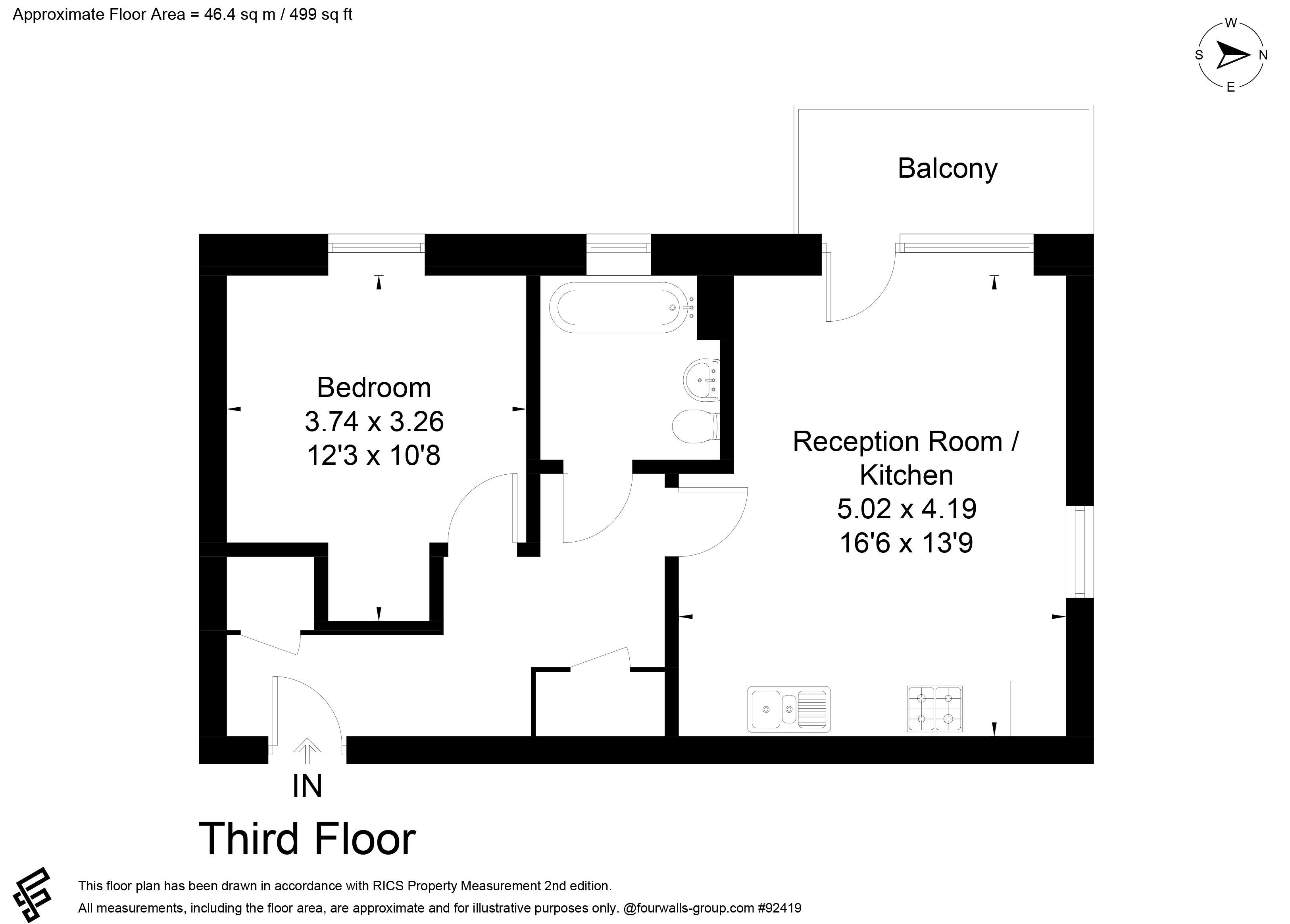 Sheen House, Roehampton floorplan