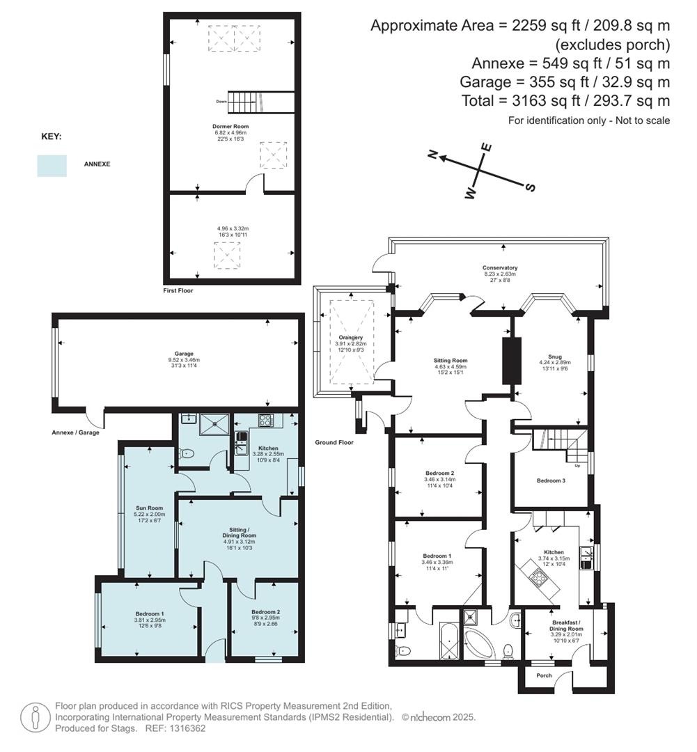 Rock Haven, Bude floorplan