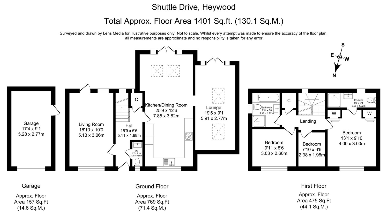 38, Shuttle Drive, Heywood floorplan