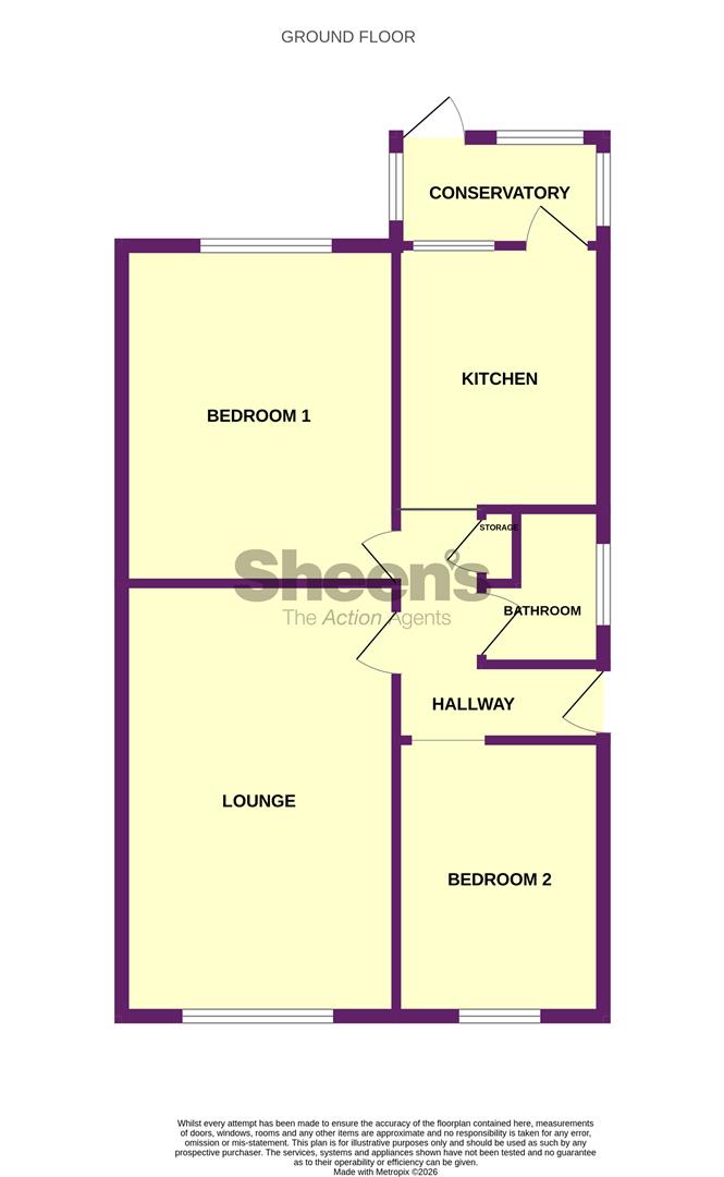 44, Ramplings Avenue, Clacton-On-Sea floorplan
