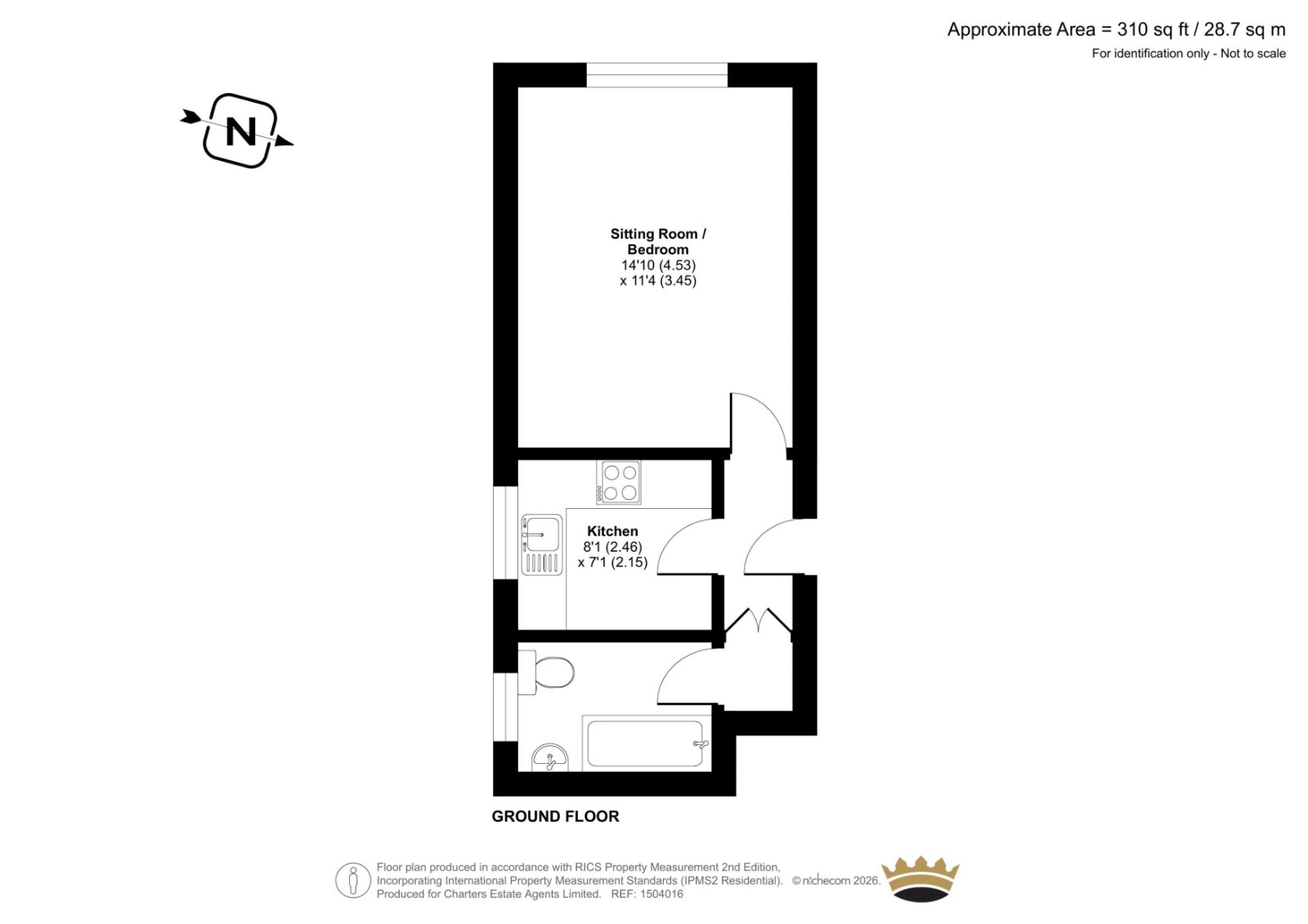 1 Brecon Court,, Selborne Place, East Sussex floorplan