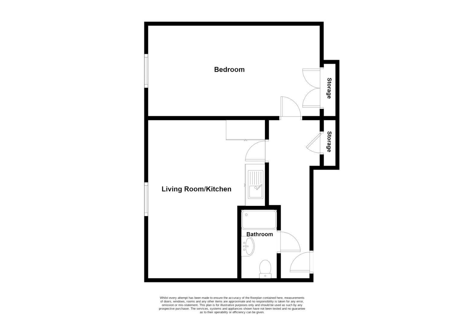 6D, High Street, Alloa floorplan