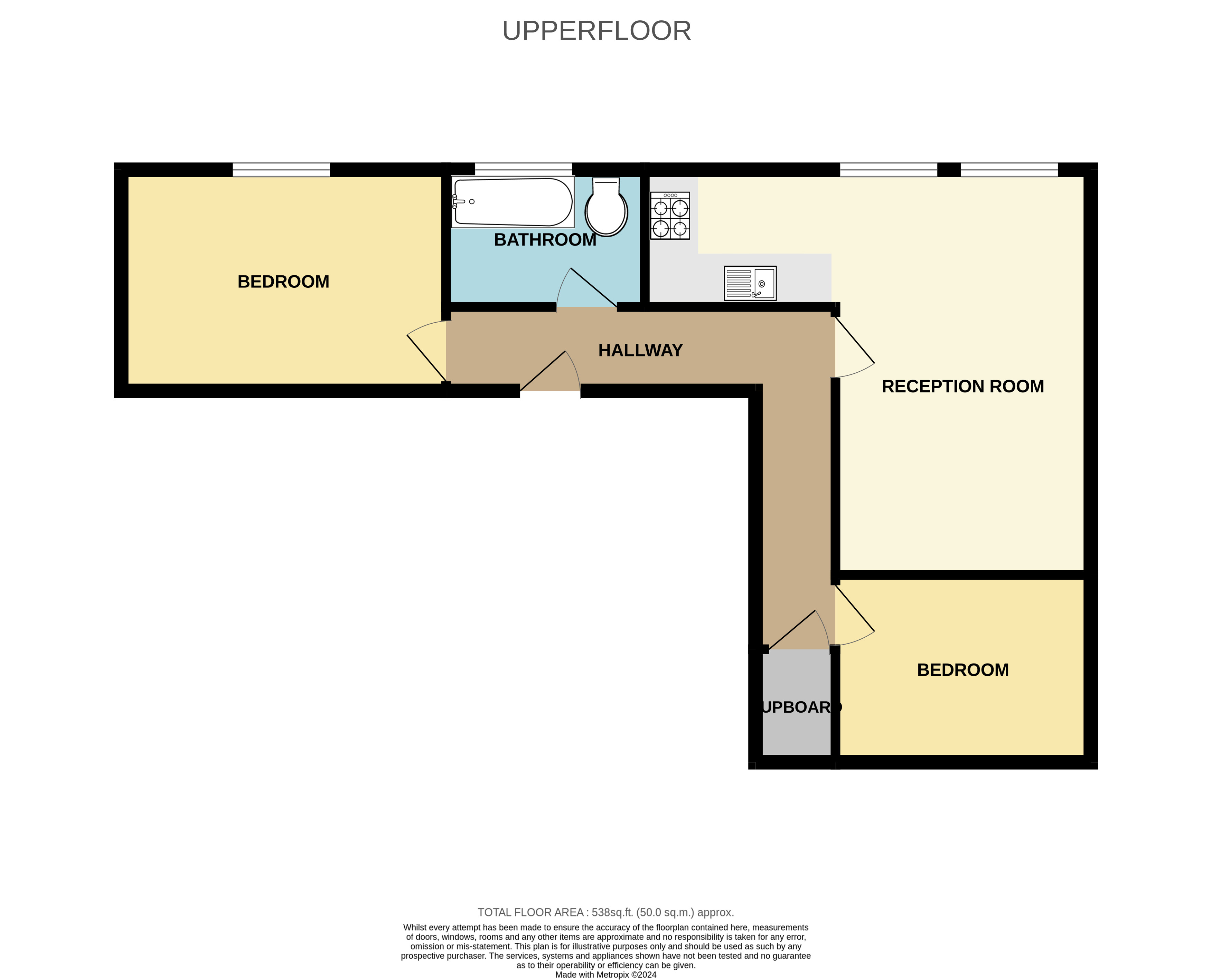 Flat 7, Worthing floorplan