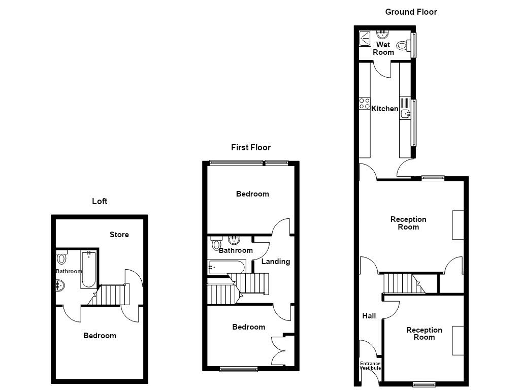 179, Walter Street, Blackburn floorplan