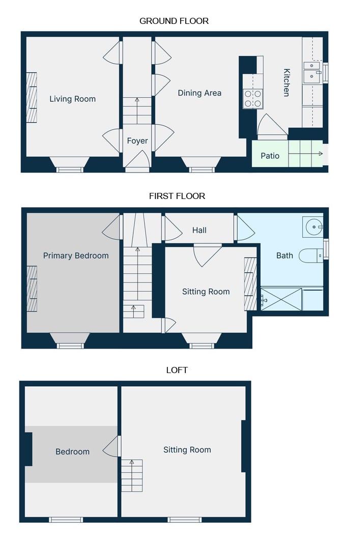 2, James Pit Road, Whitehaven floorplan