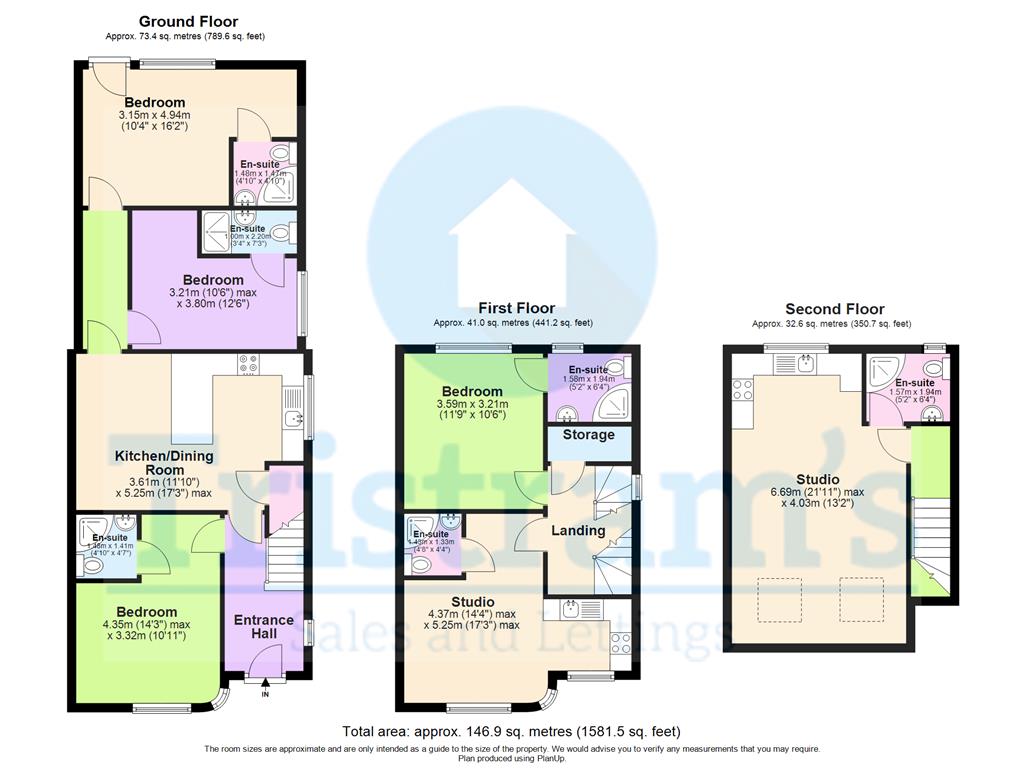 11, Lower Road, Nottingham floorplan