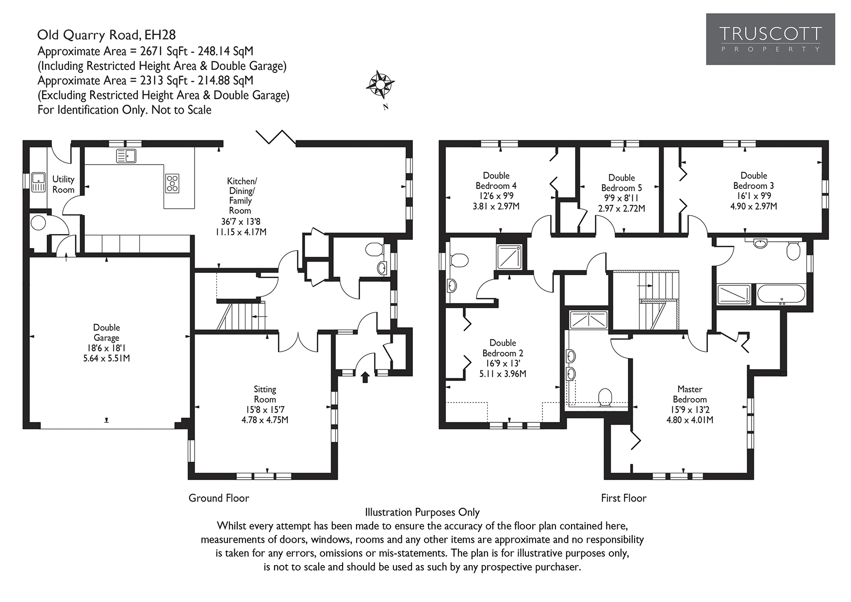 5, Old Quarry Road, NEWBRIDGE floorplan